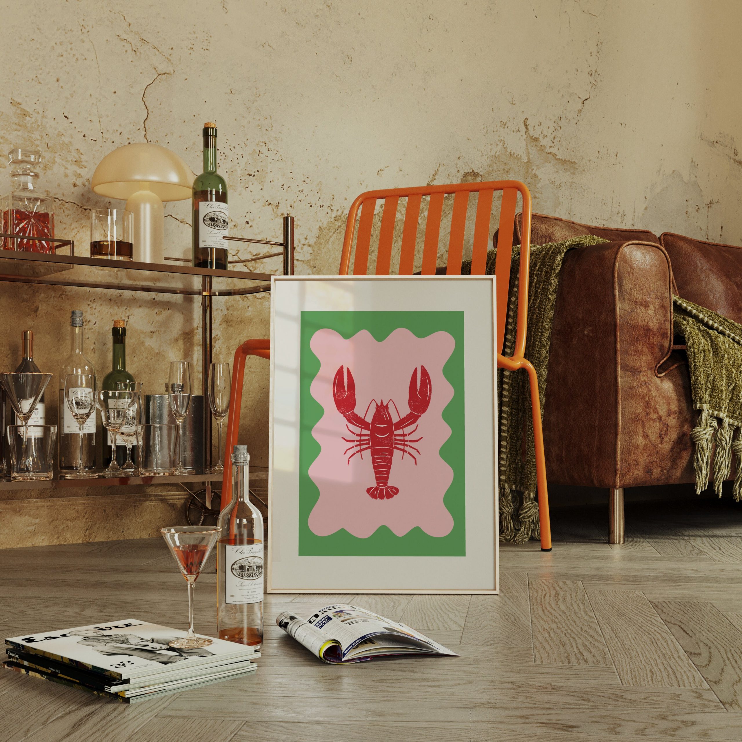 Lobster - Wavy Frame Green - Image 7