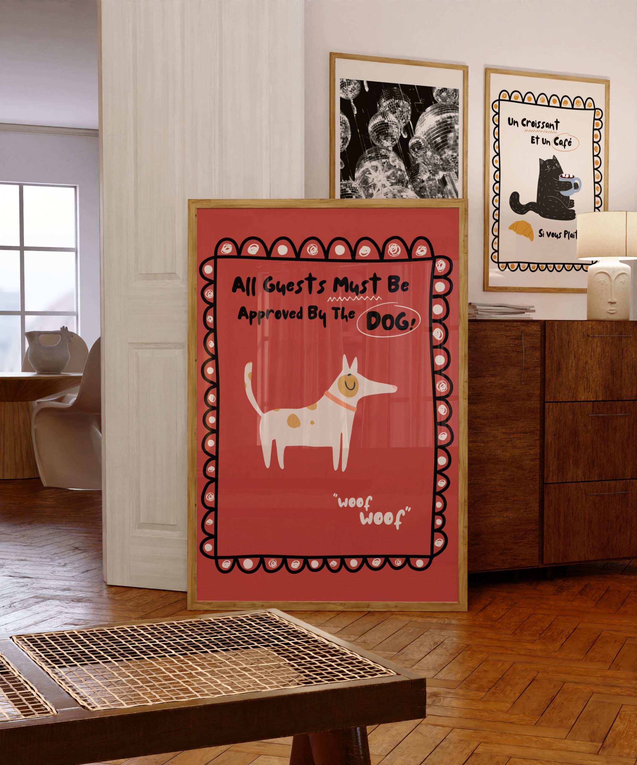 All Guests Must Be Approved By The Dog - Image 2