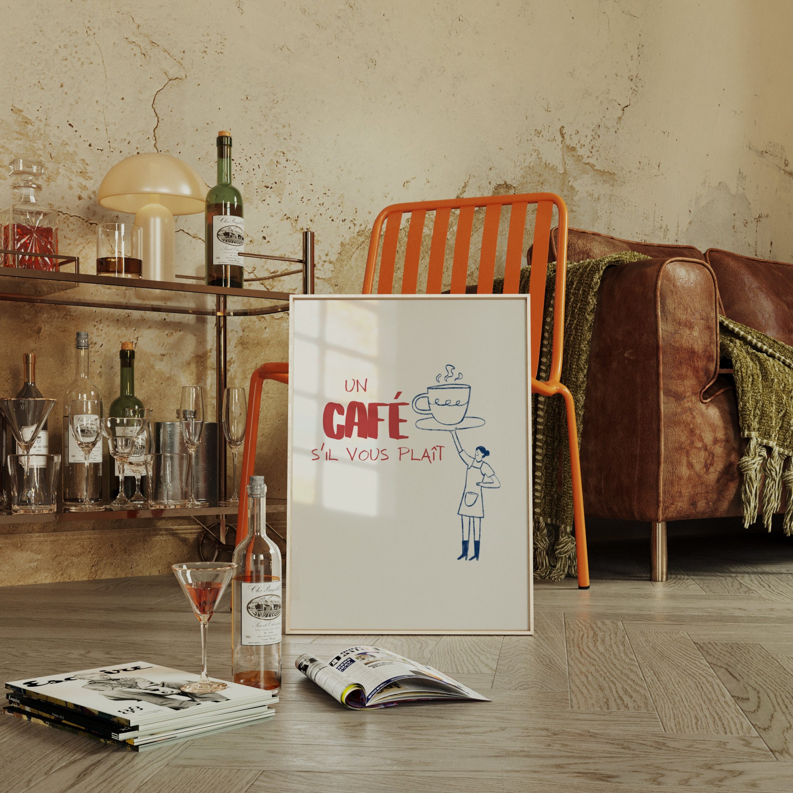 Un Cafe Sil Vous Plait - Cartoon - Image 6