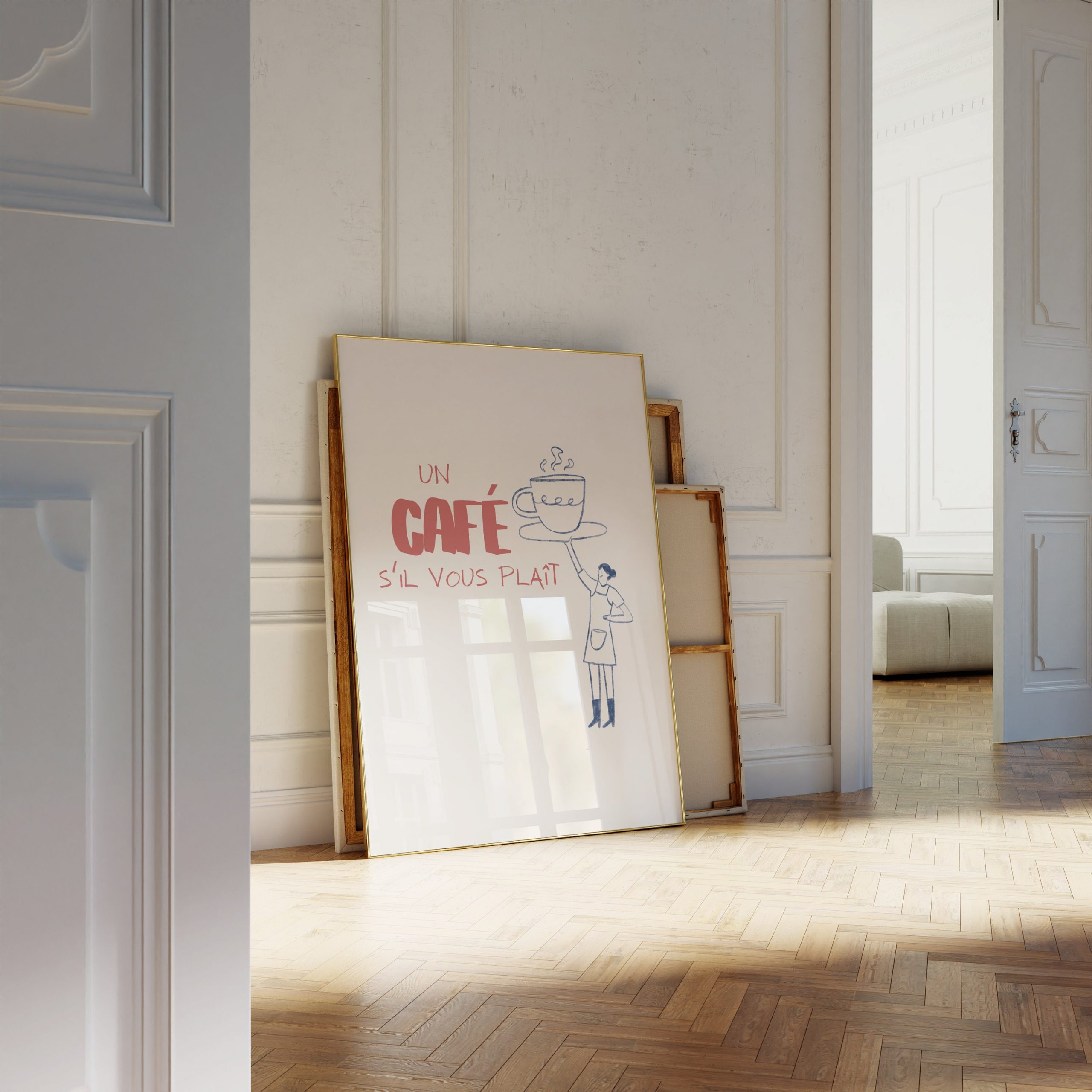Un Cafe Sil Vous Plait - Cartoon - Image 2