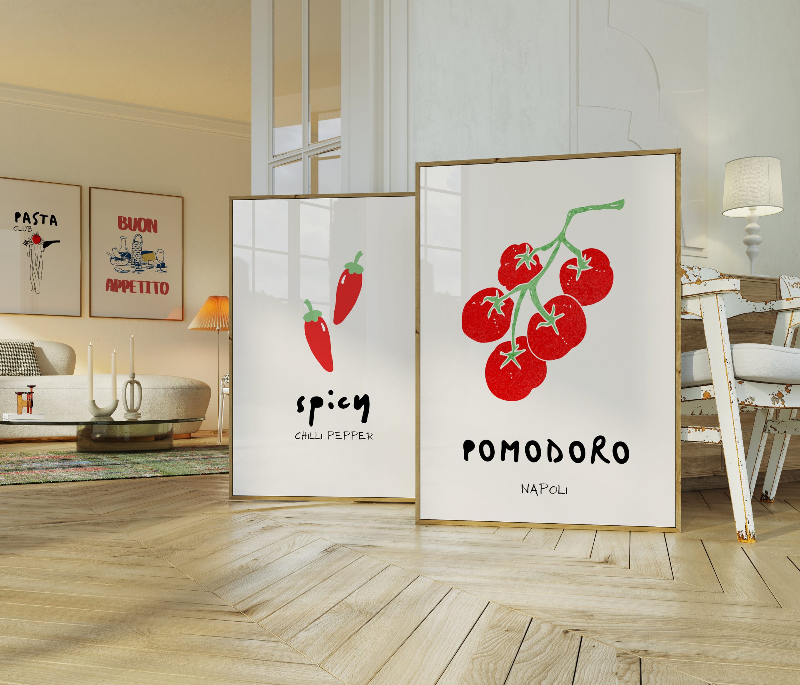 Pomodoro Napoli - Italian Print - Image 10