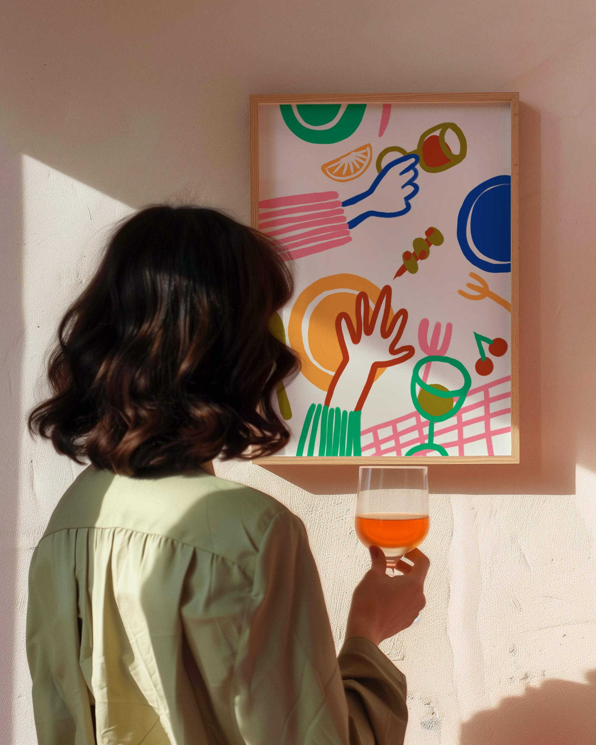 Colorful Dinner - Hand Drawn - Image 5