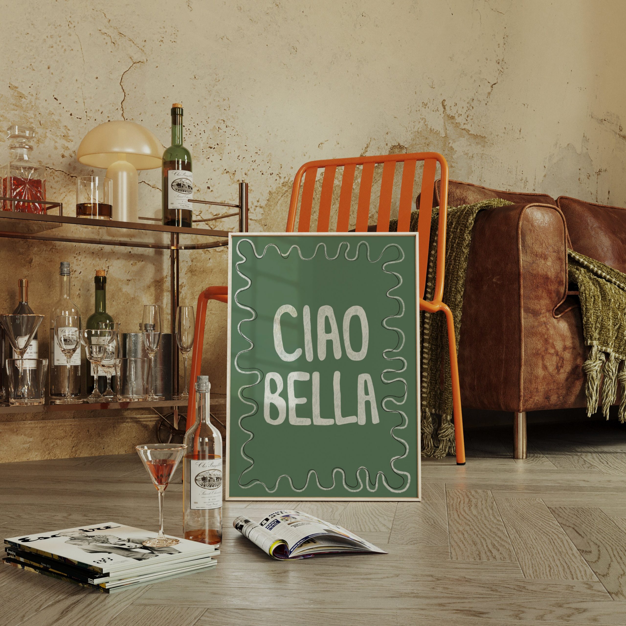 Ciao Bella - Wavy Frame Green - Image 4