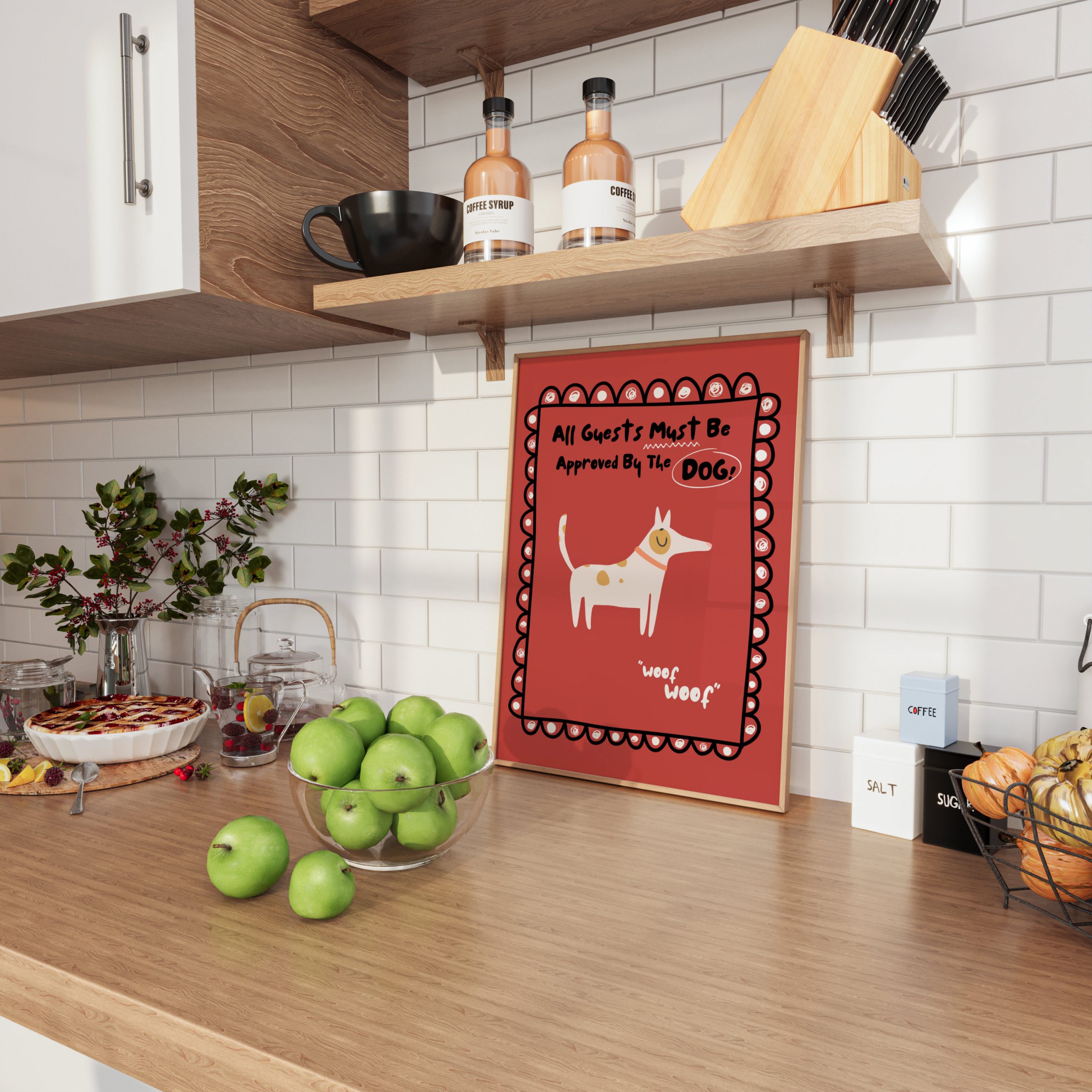 All Guests Must Be Approved By The Dog - Image 5