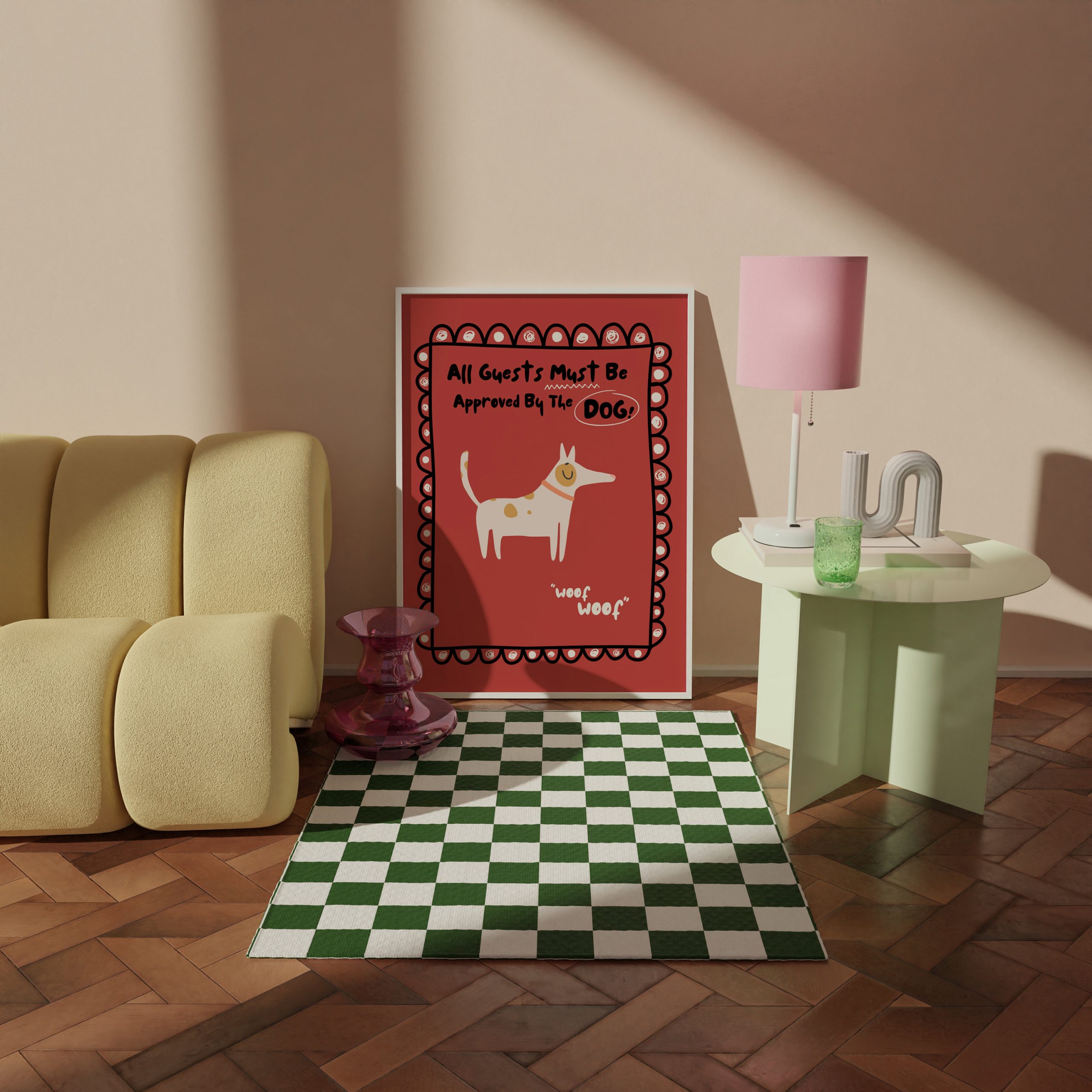 All Guests Must Be Approved By The Dog - Image 9