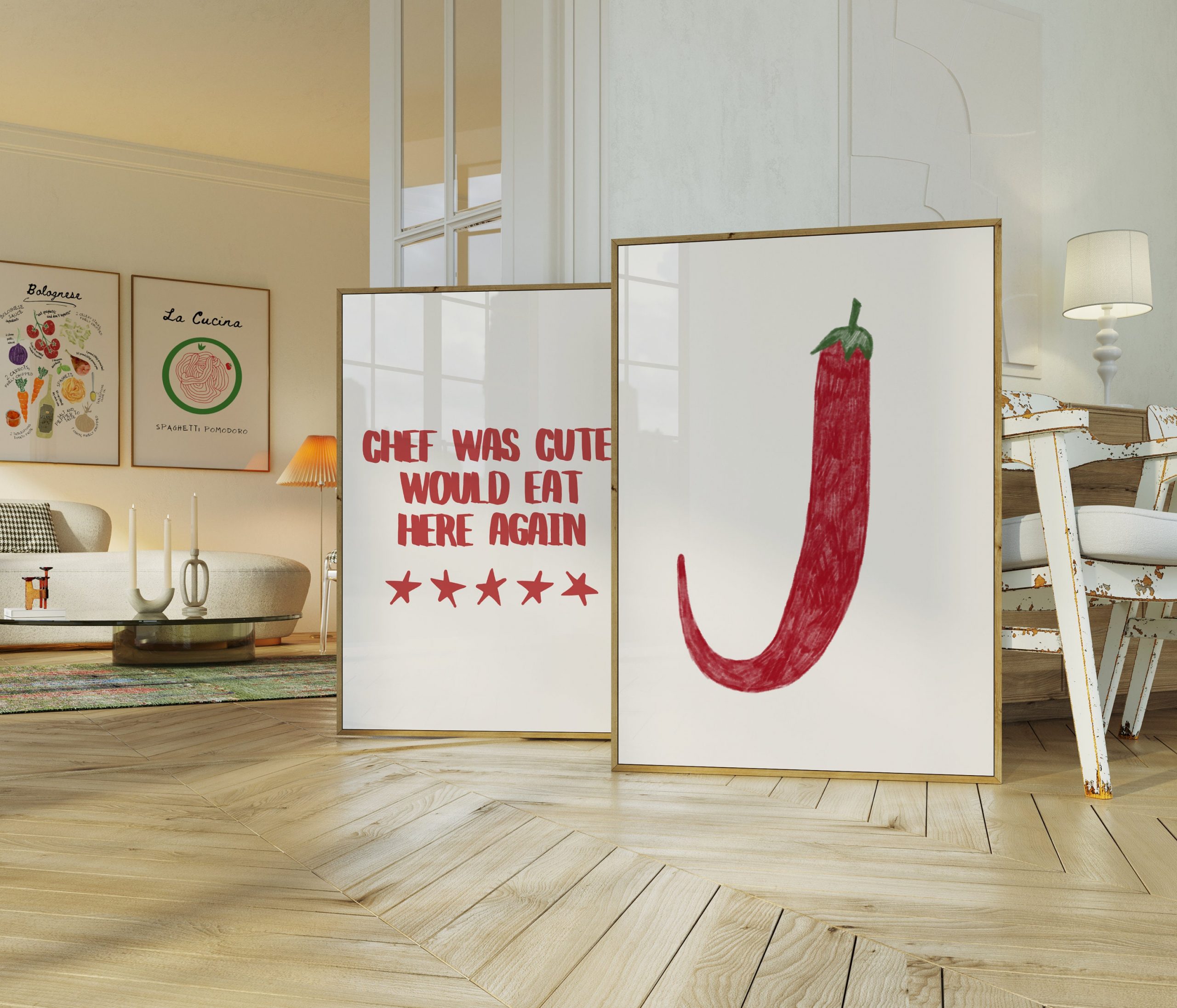 Red Chilli Pepper - Hand Drawn - Image 5