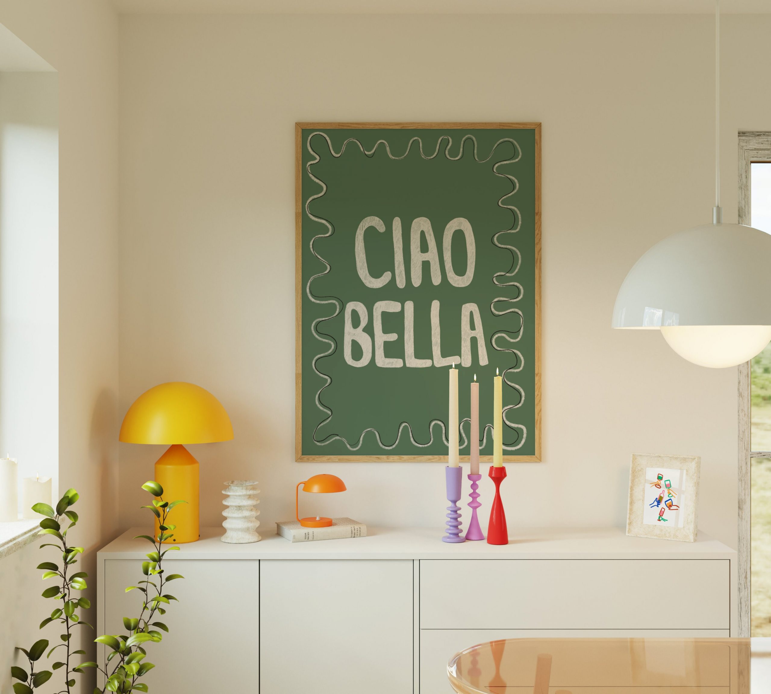 Ciao Bella - Wavy Frame Green - Image 8