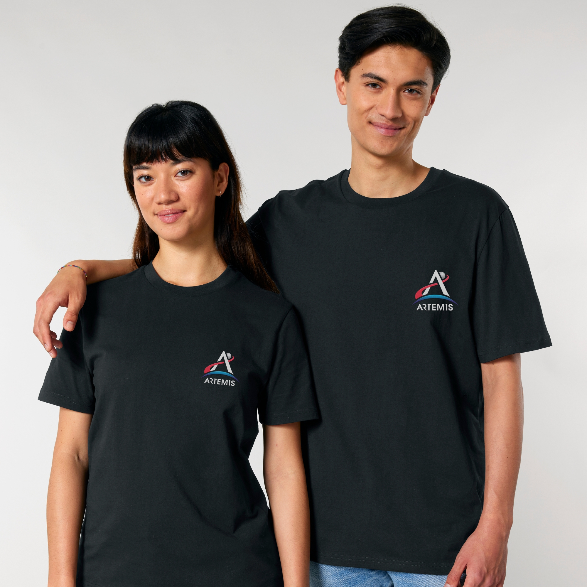 Iconic Artemis project embroidered T-shirt
