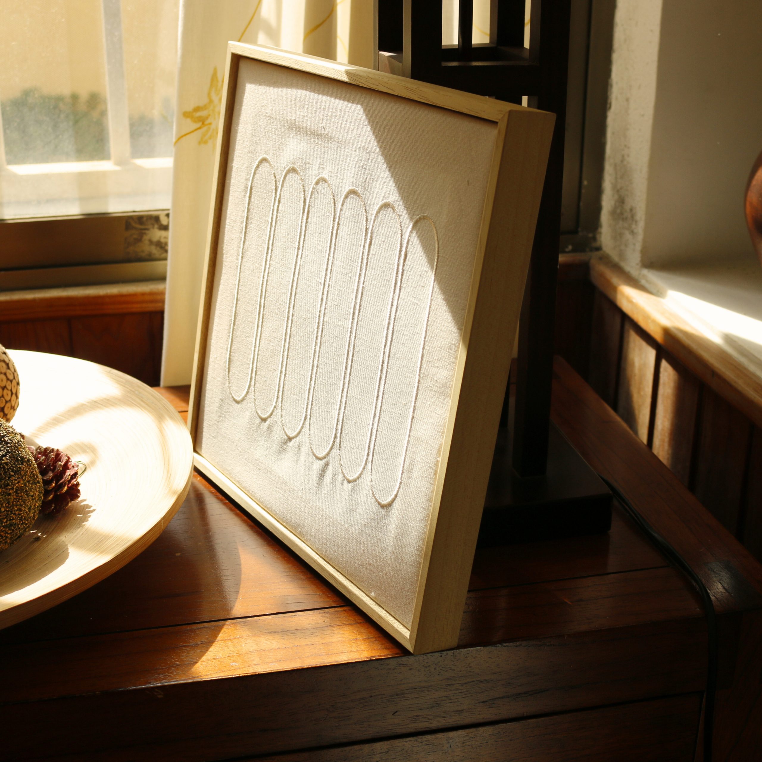 Embroidery Oval - Textil Wall Art - Image 6