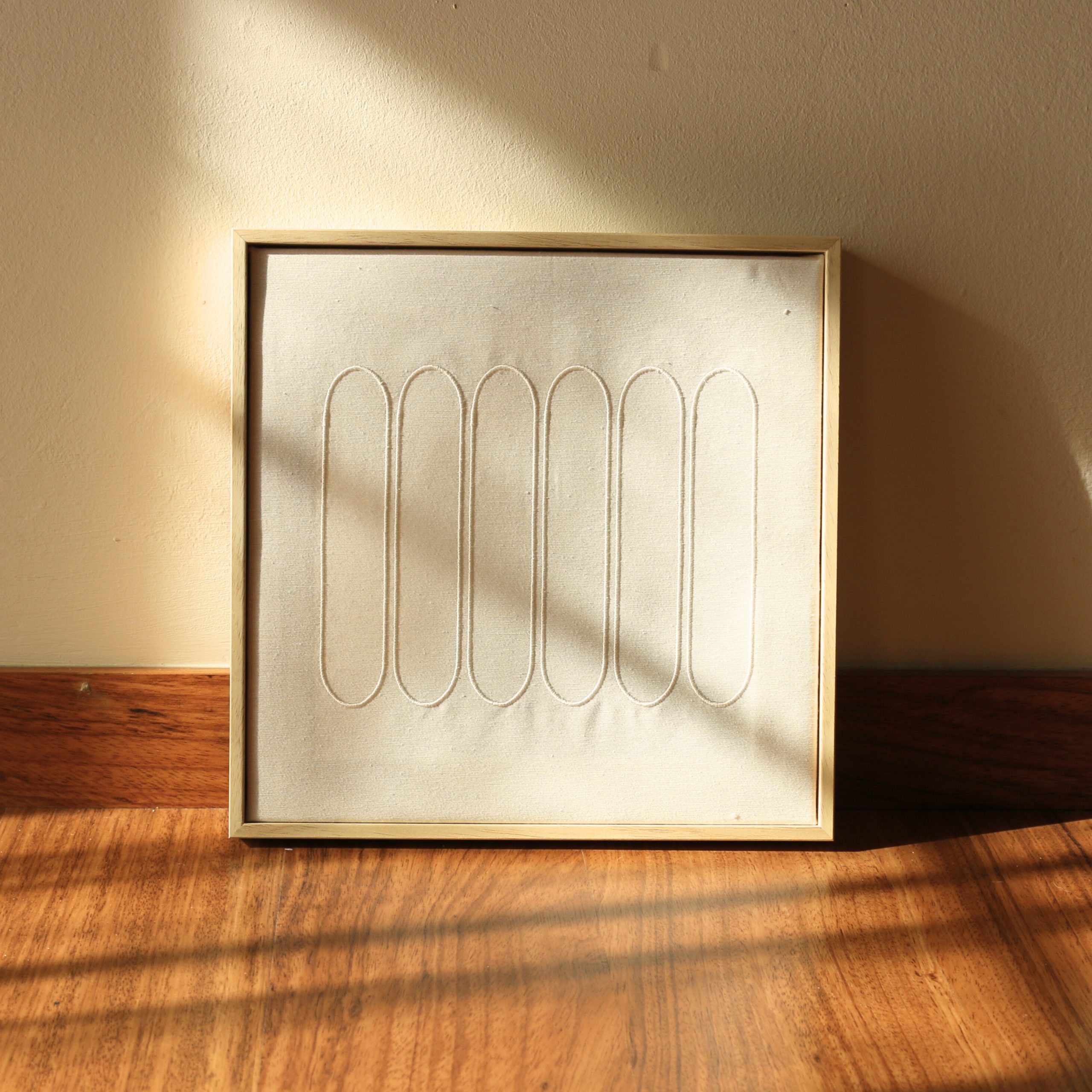 Embroidery Oval - Textil Wall Art - Image 2