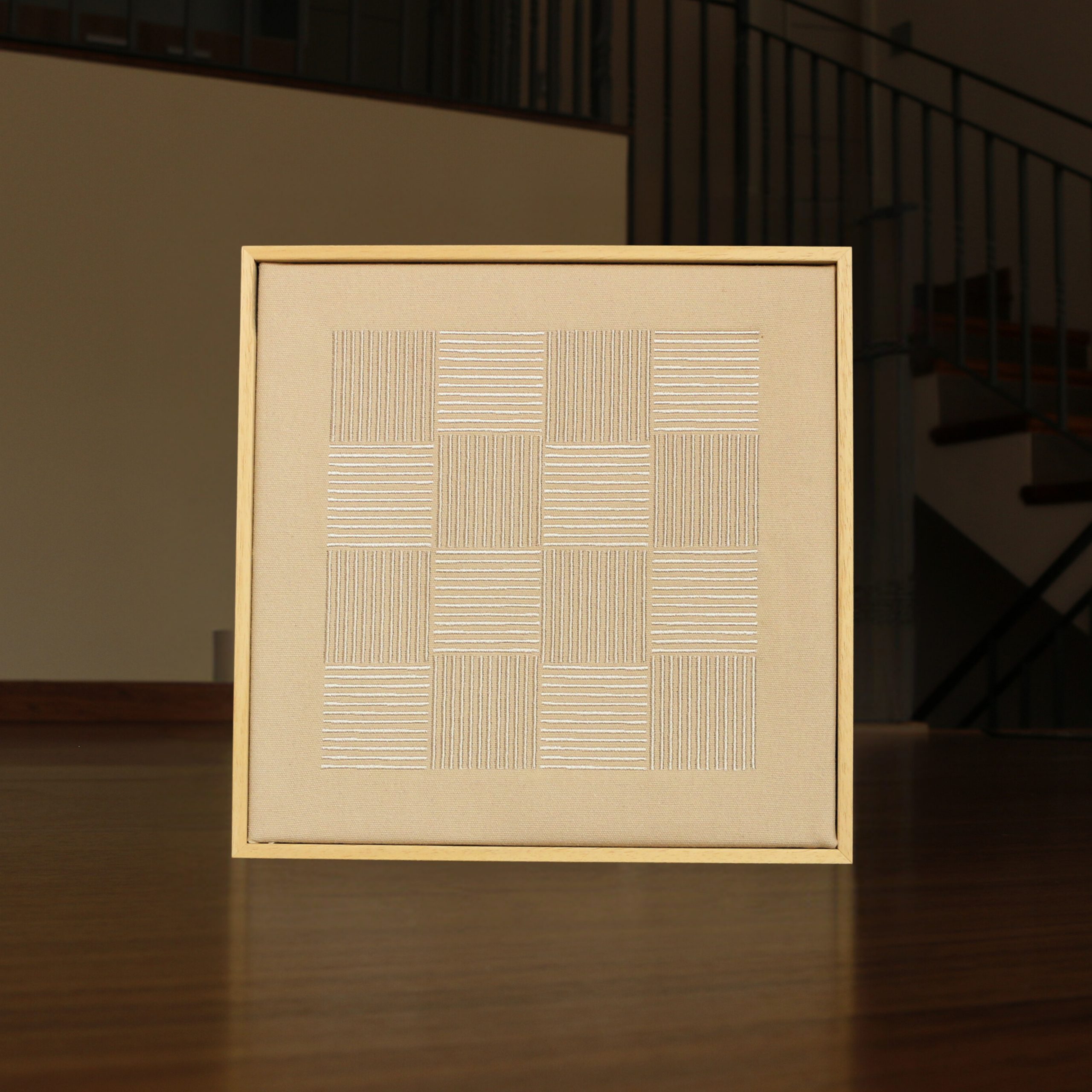 Embroidery Chess Board - Textil Wall Art
