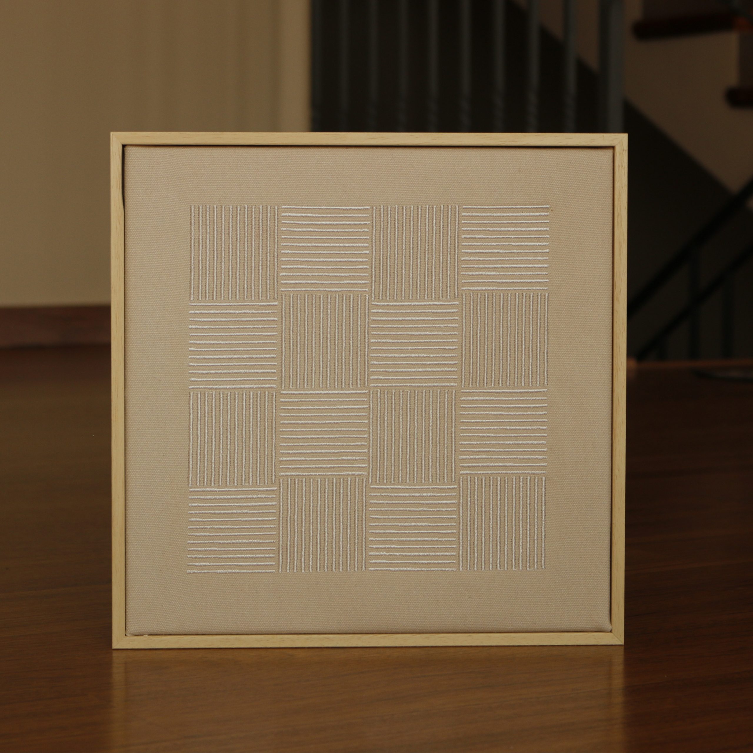 Embroidery Chess Board - Textil Wall Art - Image 3