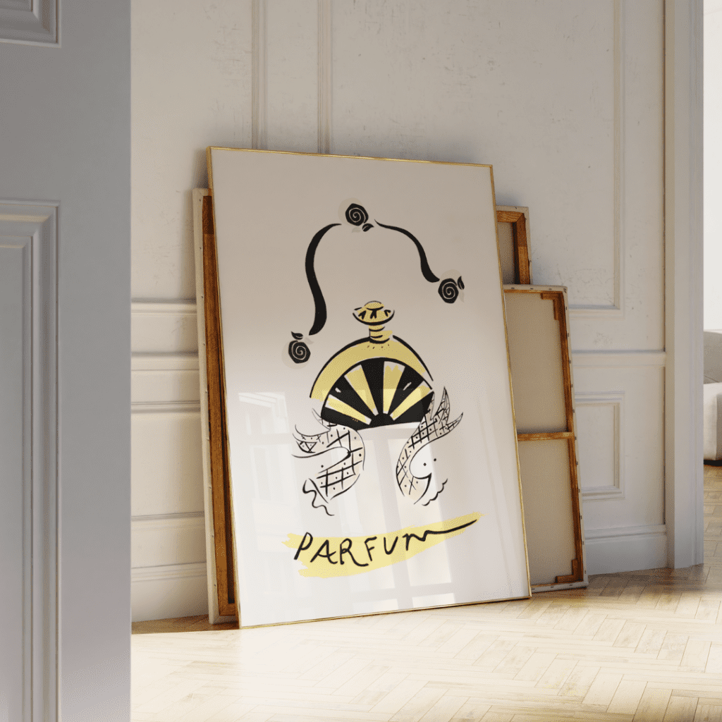 Sex and the city parfum print