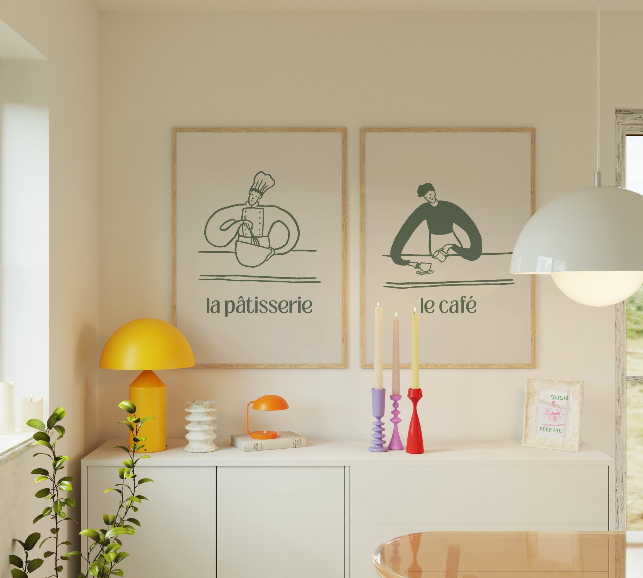 La Pâtisserie Cartoon - Green - Image 6