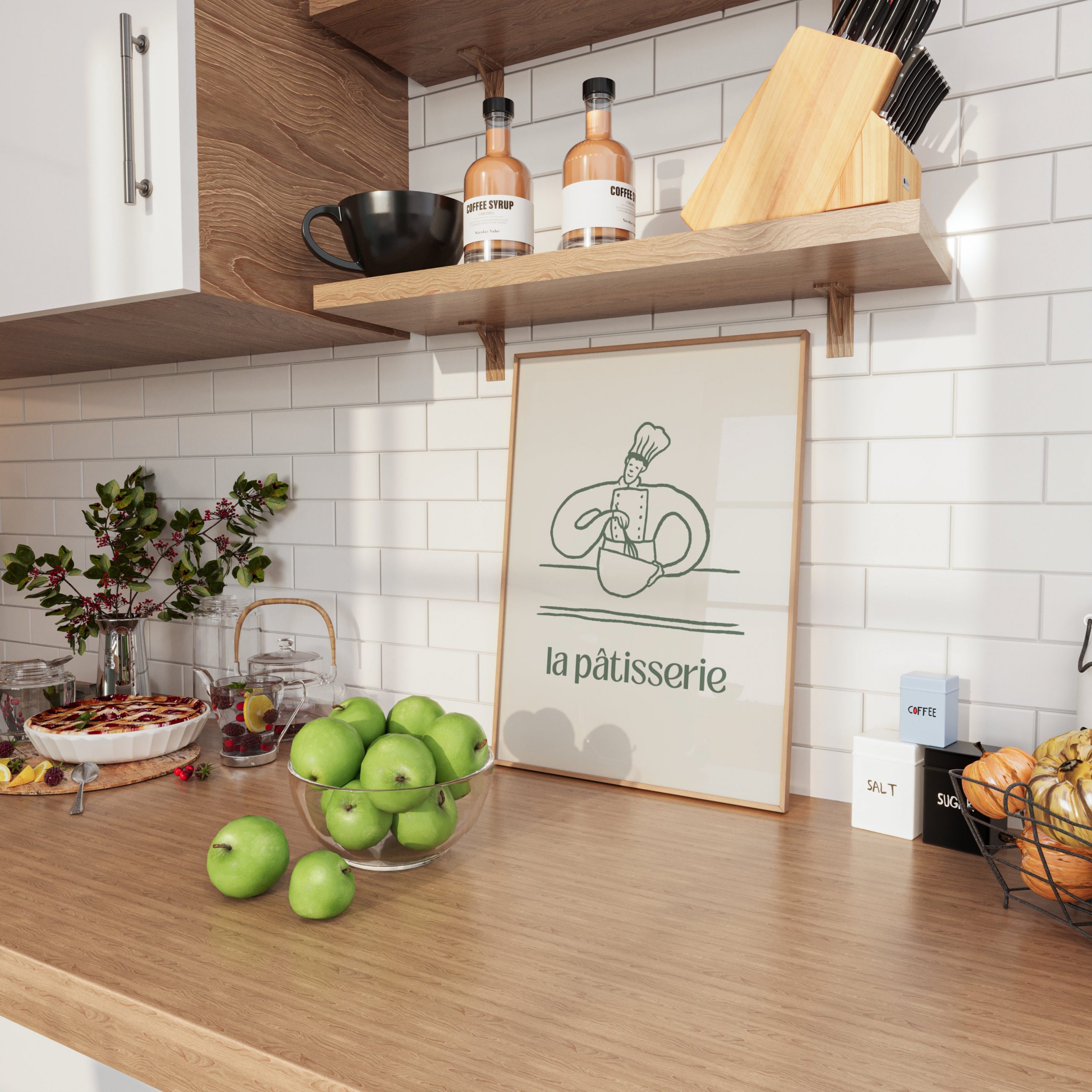 La Pâtisserie Cartoon - Green - Image 4