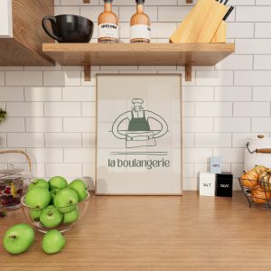 La Boulangerie Living Room Mockup