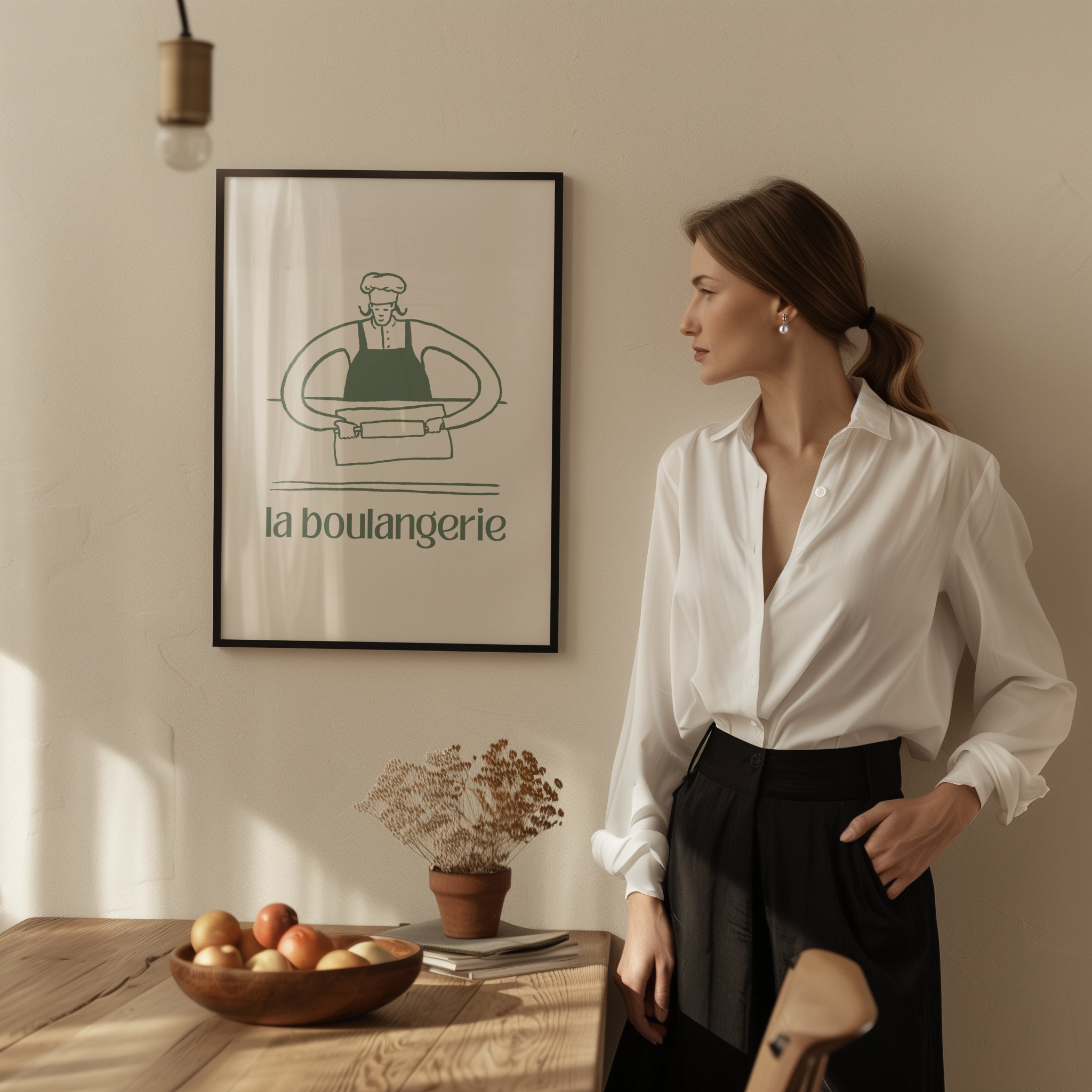 La Boulangerie Cartoon - Green - Image 8