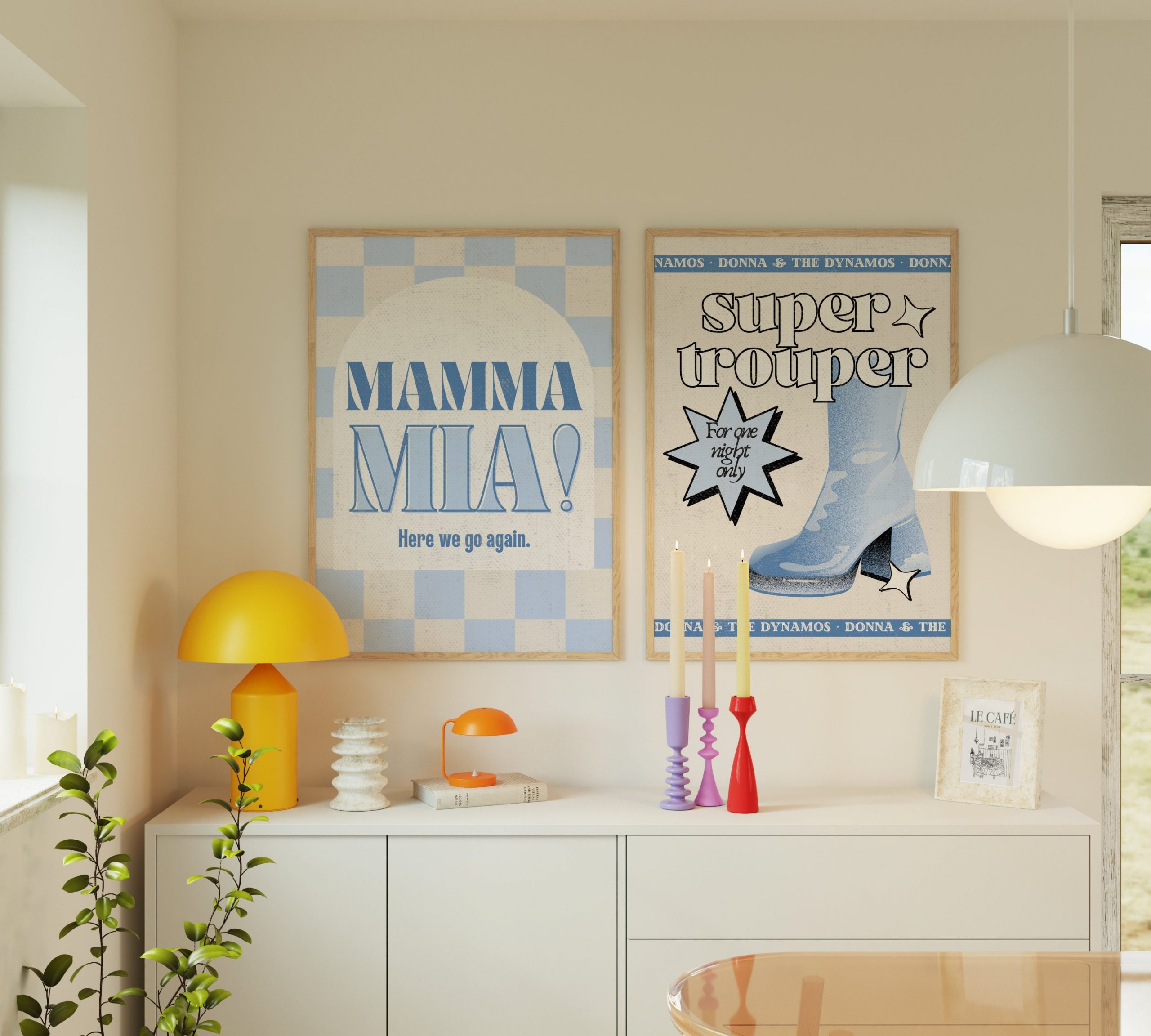 Mamma Mia 70s - Blue - Image 8