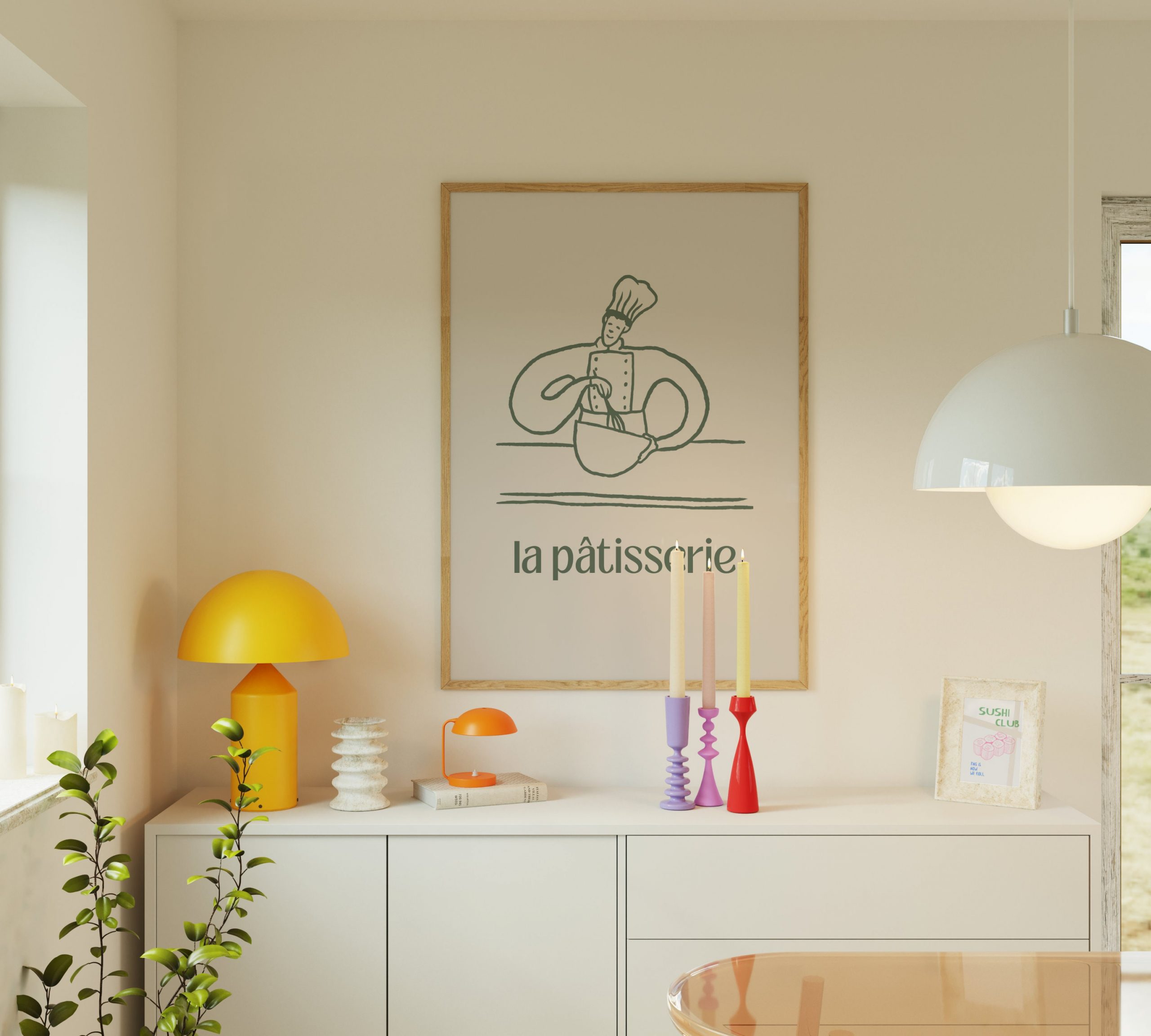 La Pâtisserie Cartoon - Green - Image 5
