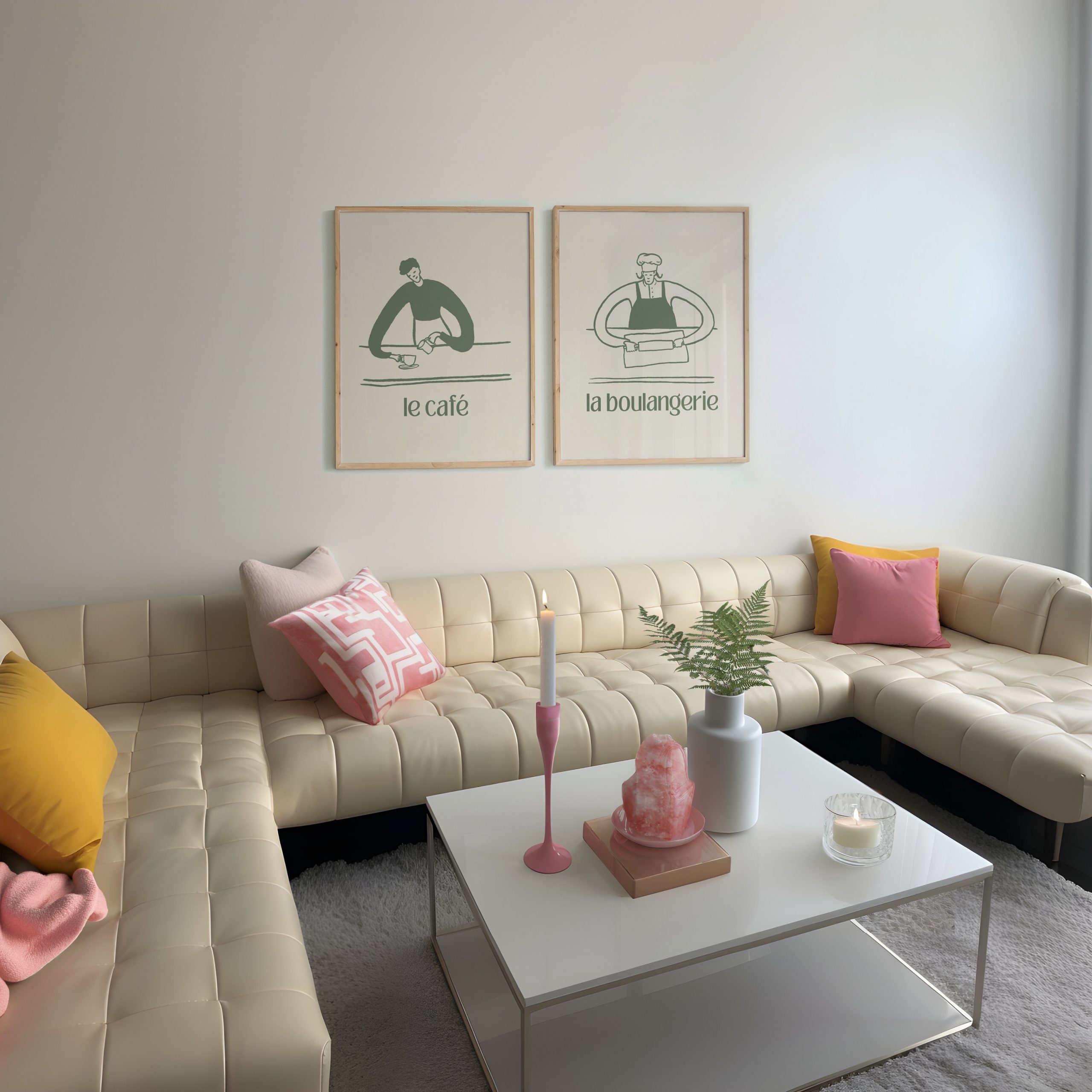 La Boulangerie Cartoon - Green - Image 7