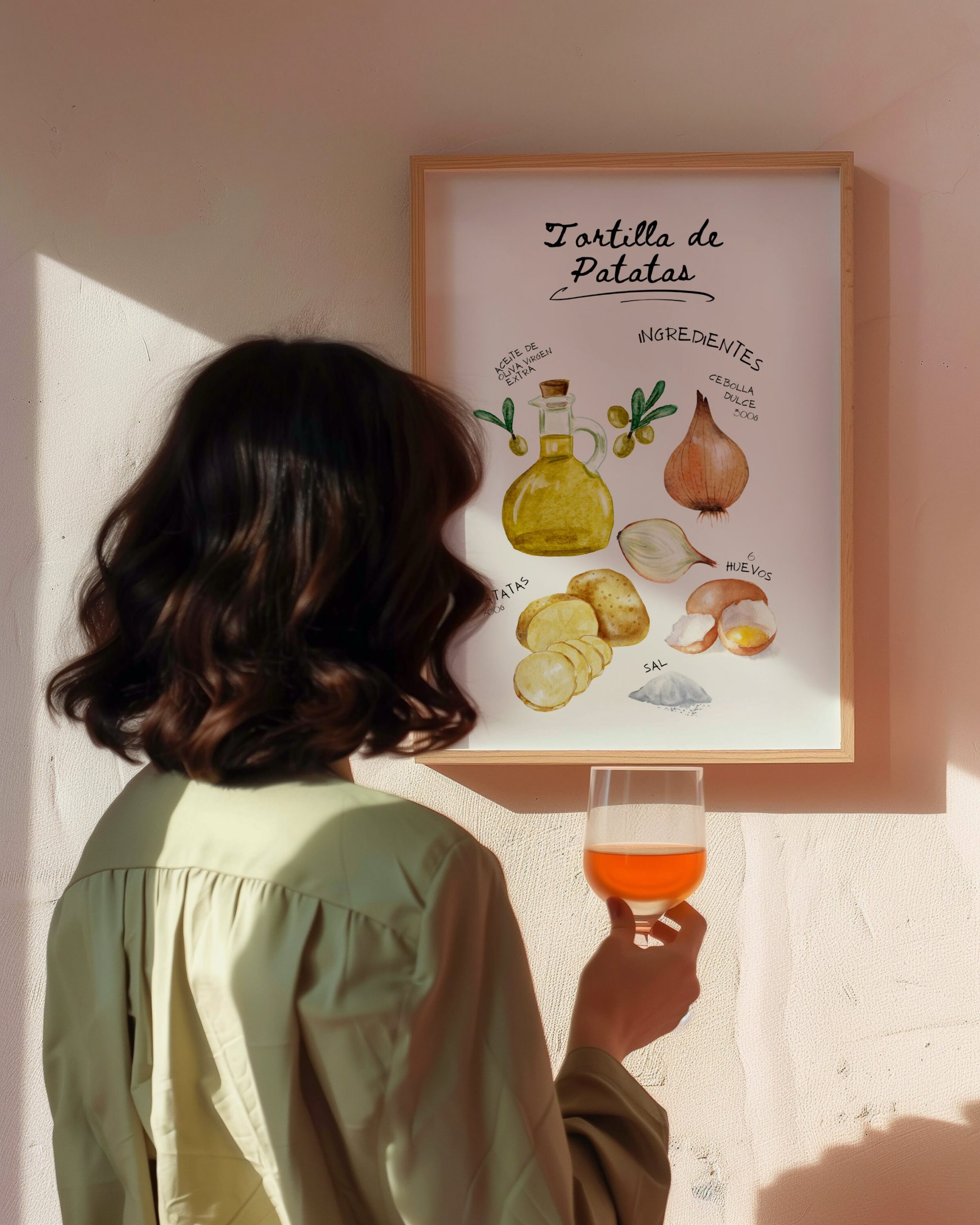 Spanish Omelet Art Print