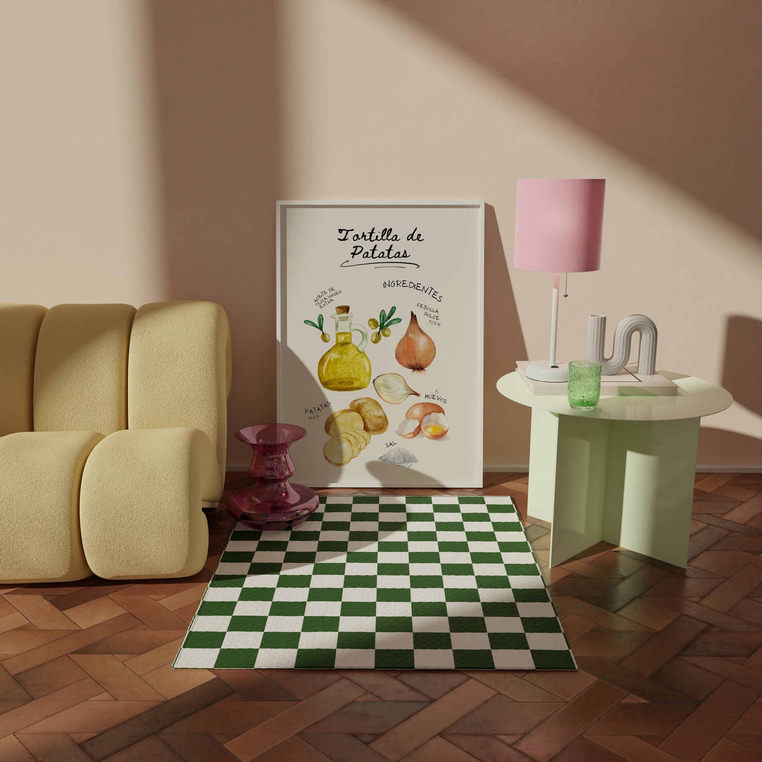 Spanish Omelet Art Print