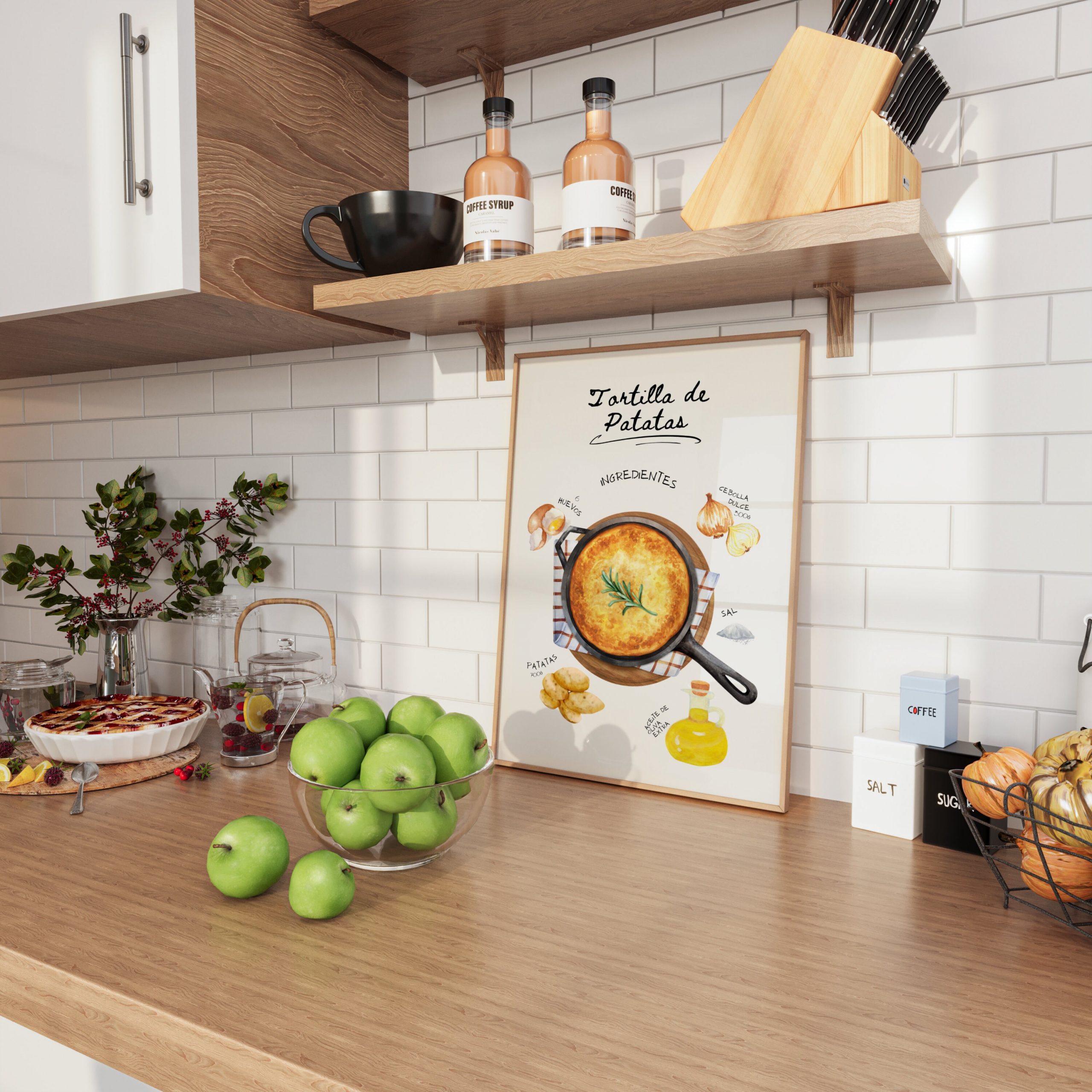 Spanish Cuisine Art Print