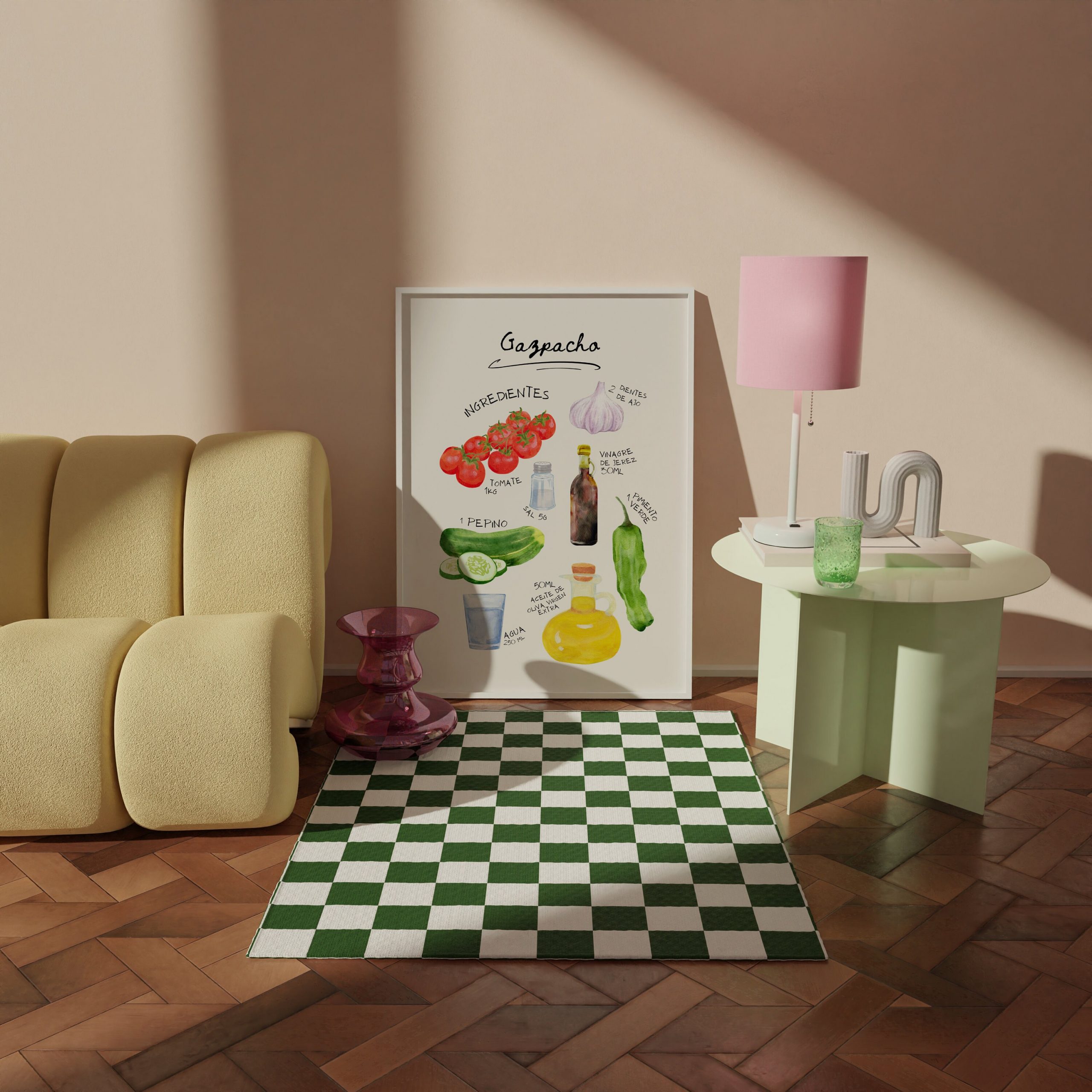 Watercolor Gazpacho Print