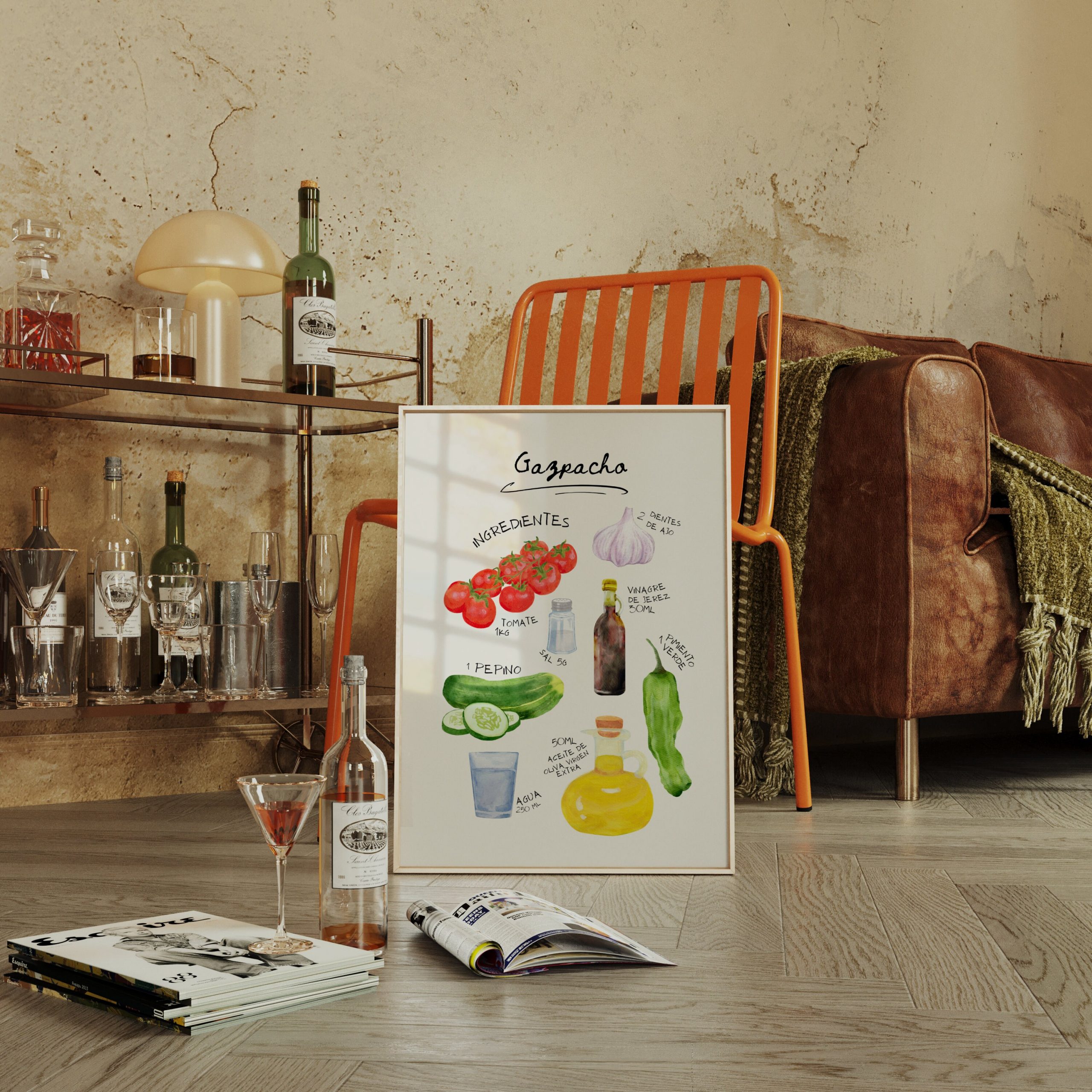 Mediterranean Food Art