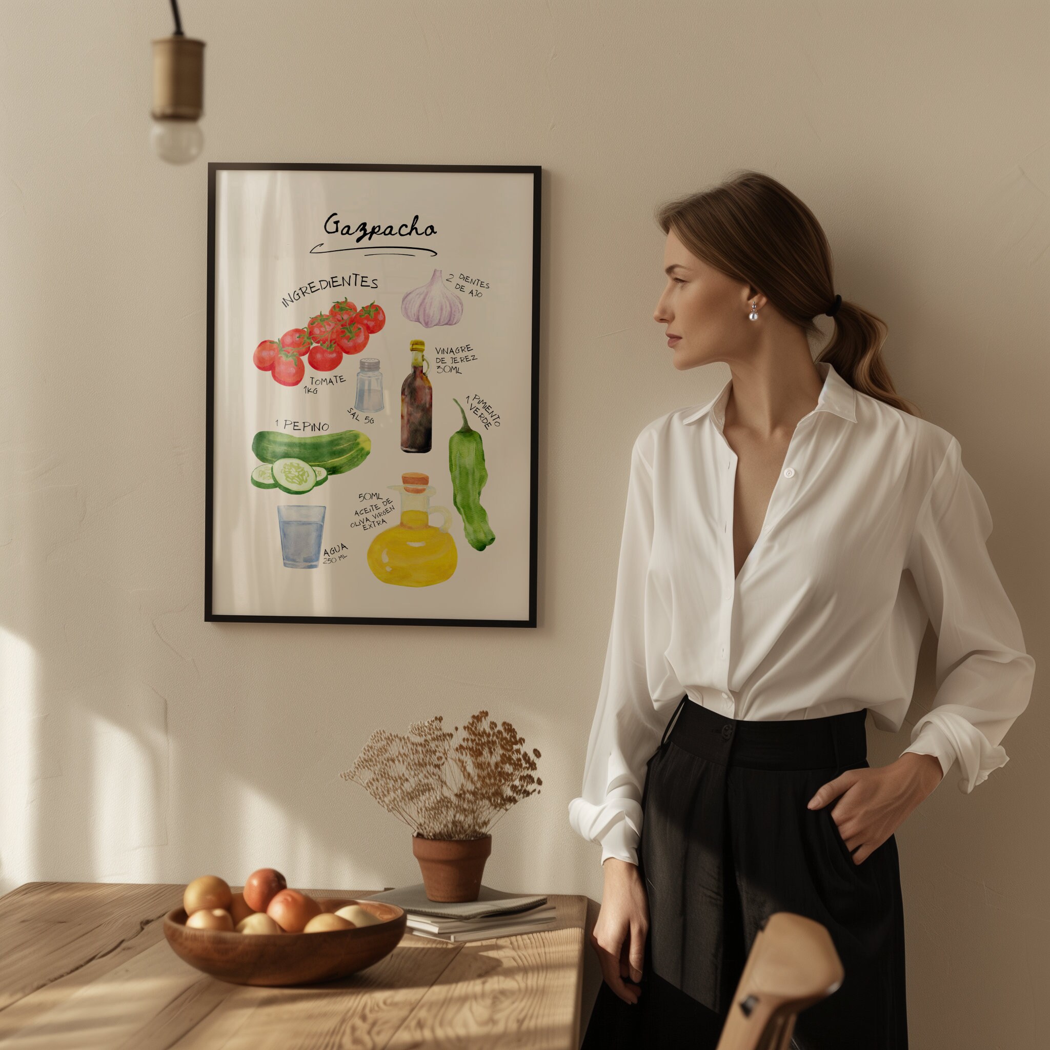 Spanish Kitchen Wall Art