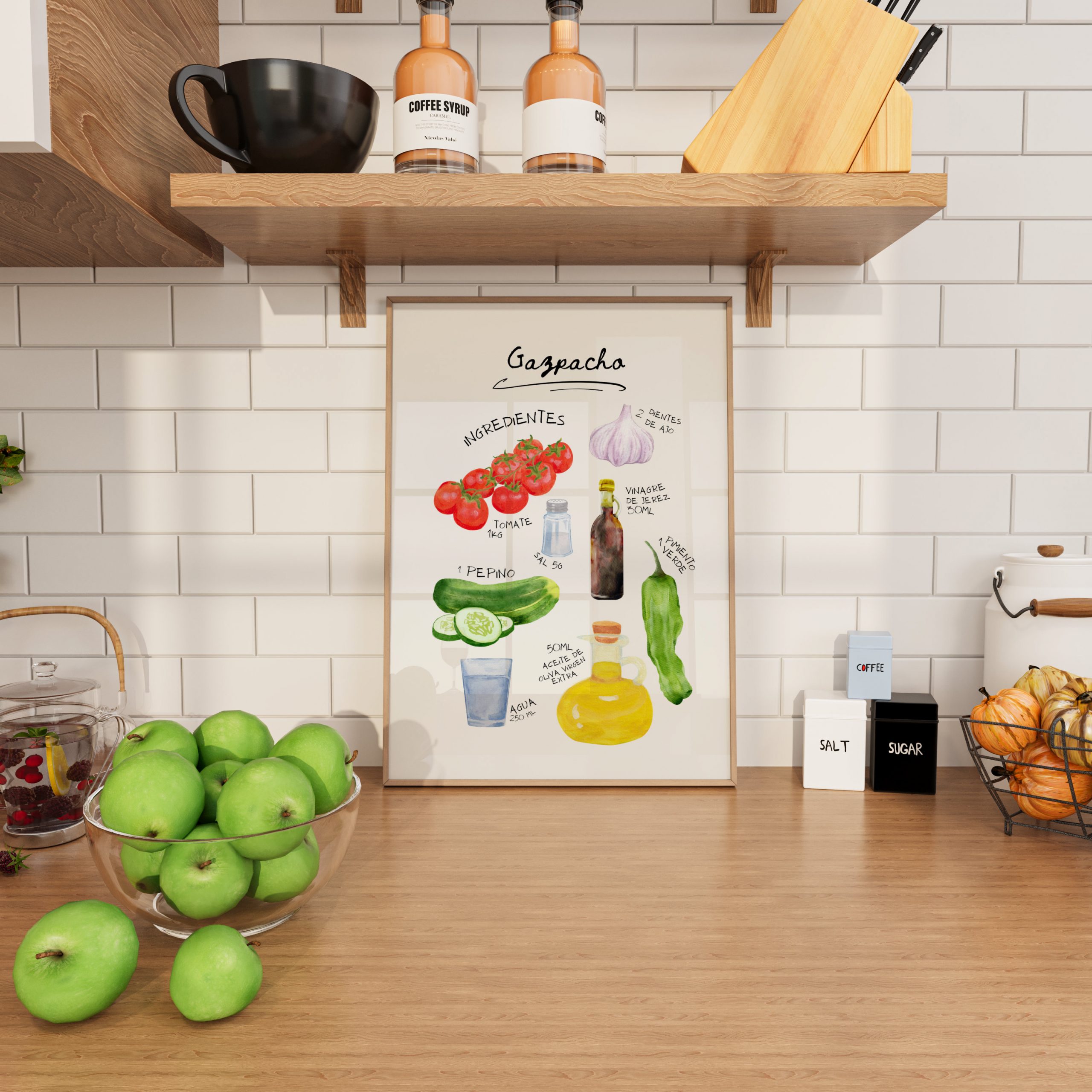 Mediterranean Food Art