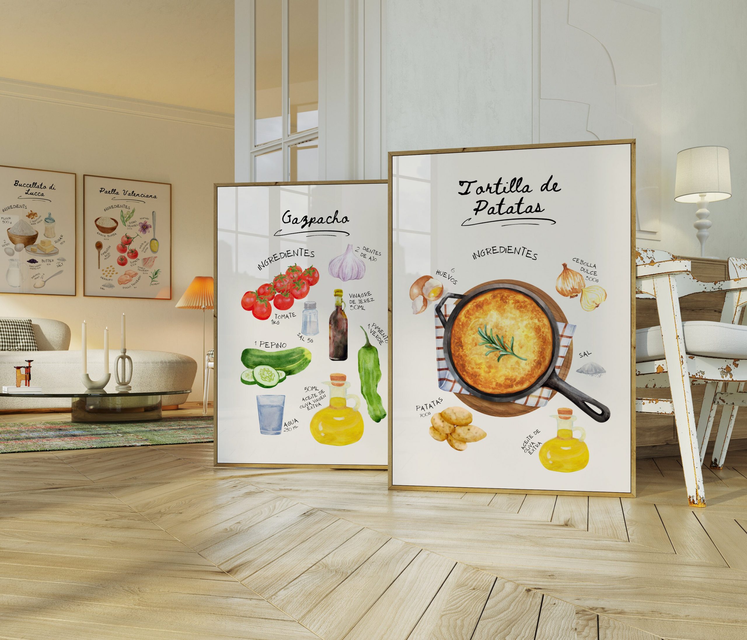 Spanish Cuisine Art Print