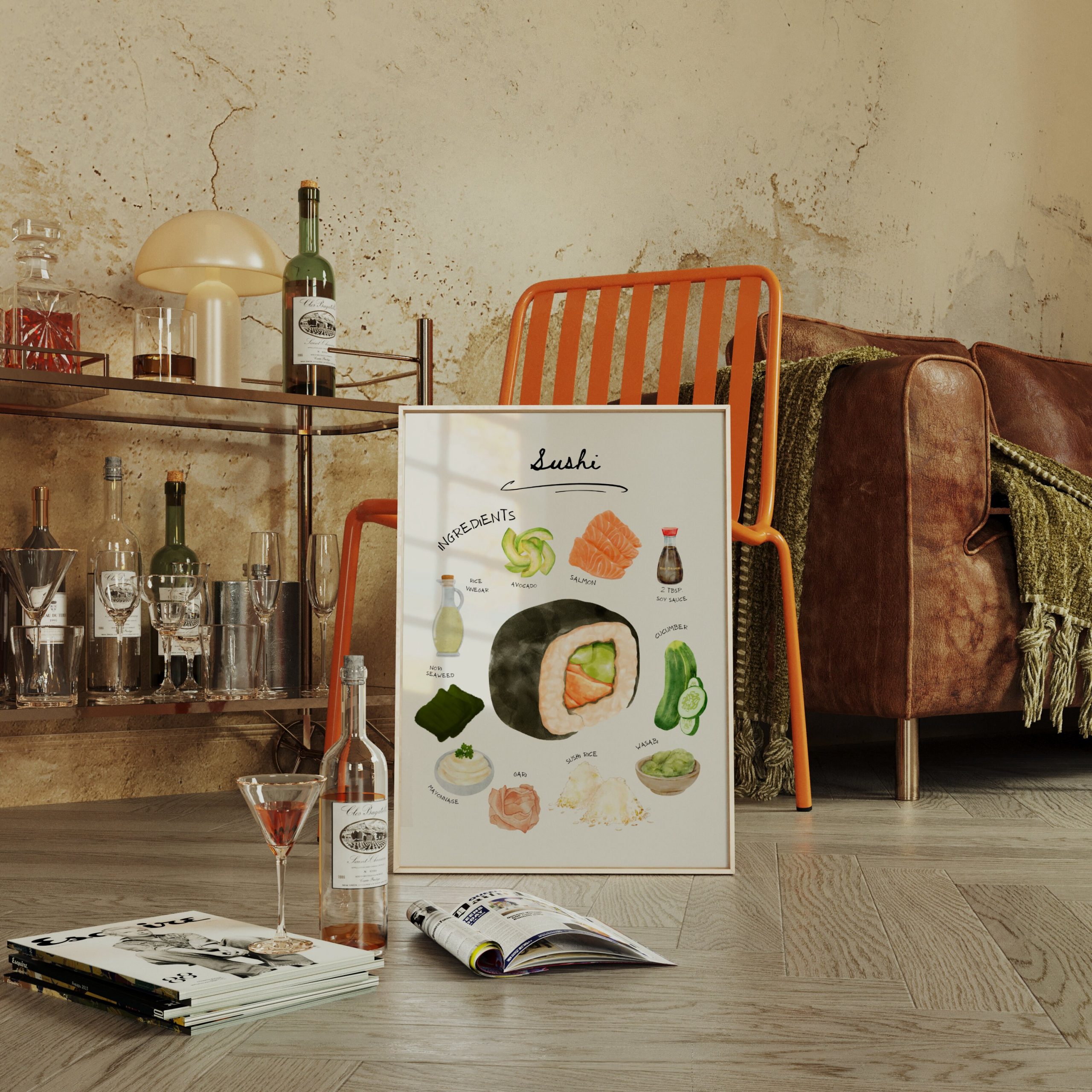 Set of 2 - Sushi Ramen Ingredients - Image 10