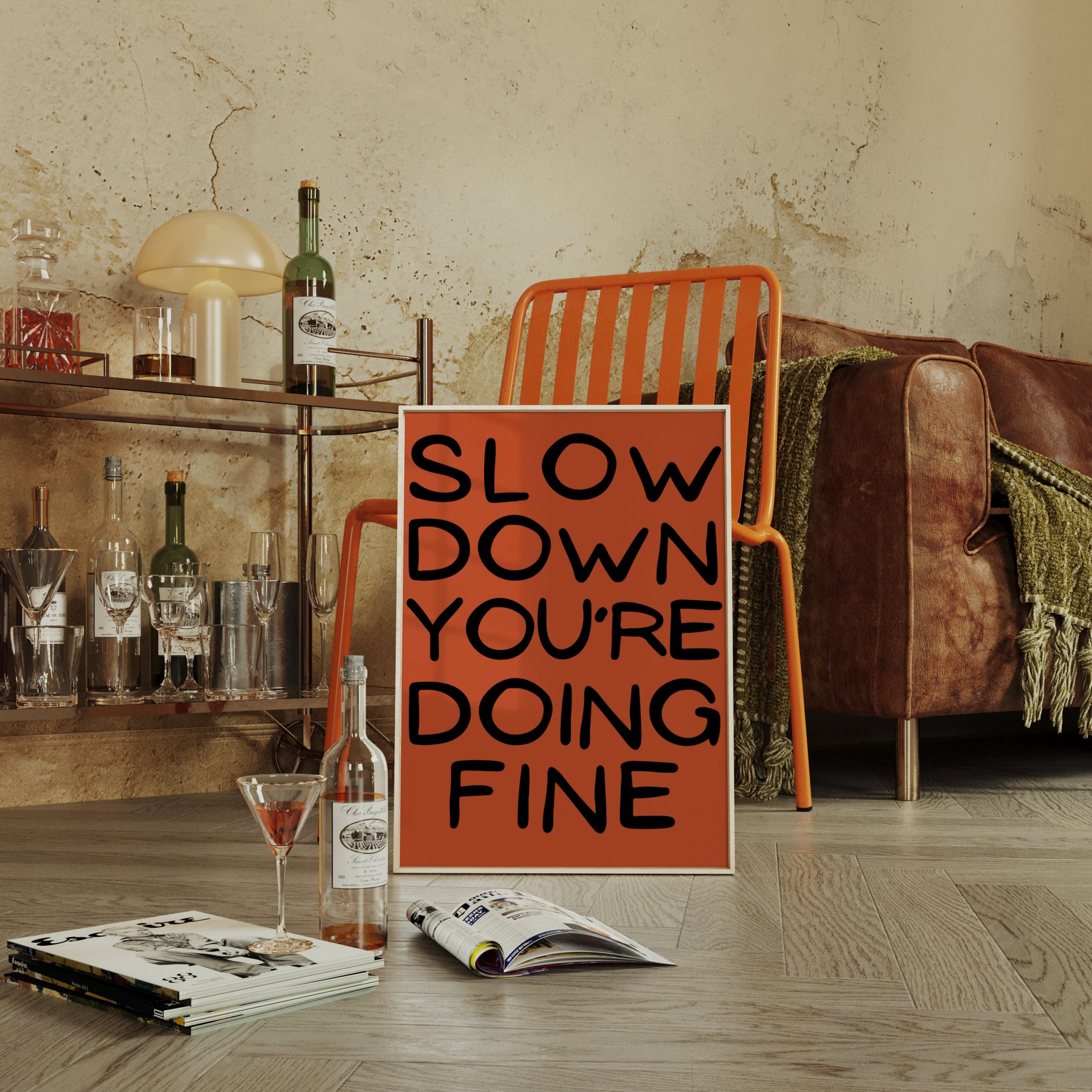 Slow Down You're Doing Fine - Red - Image 8
