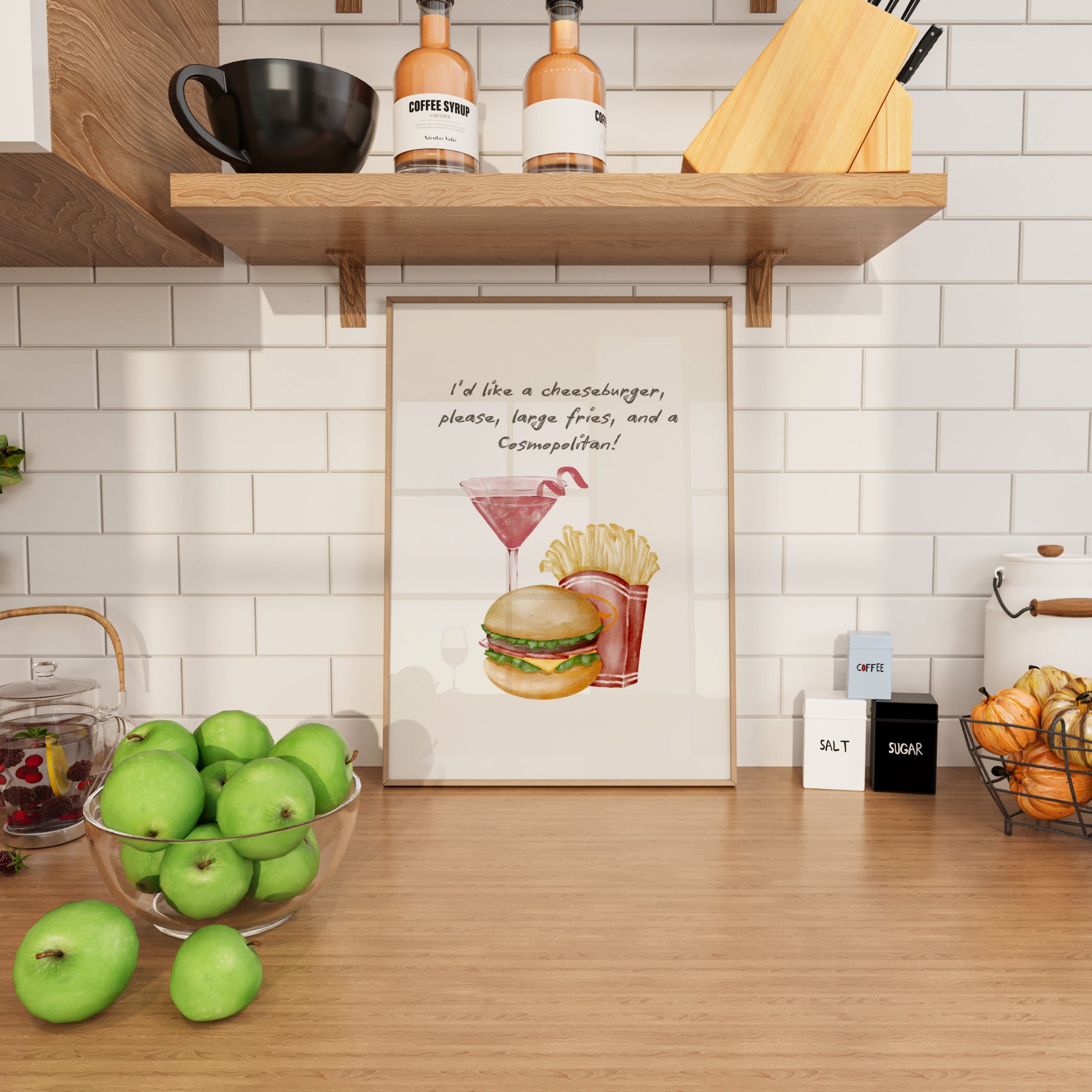 Cheeseburger Fries Cosmopolitan SATC - Image 5