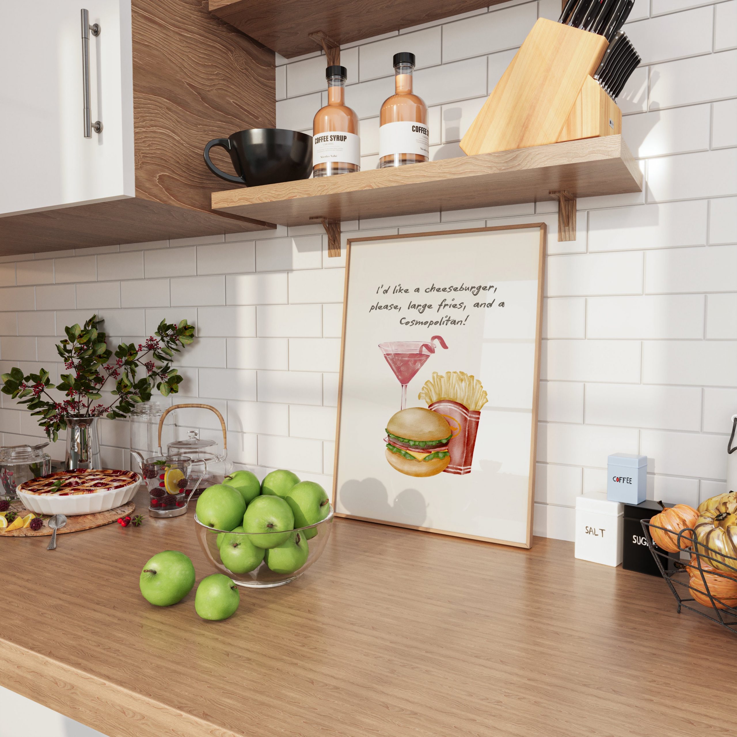 Cheeseburger Fries Cosmopolitan SATC - Image 10