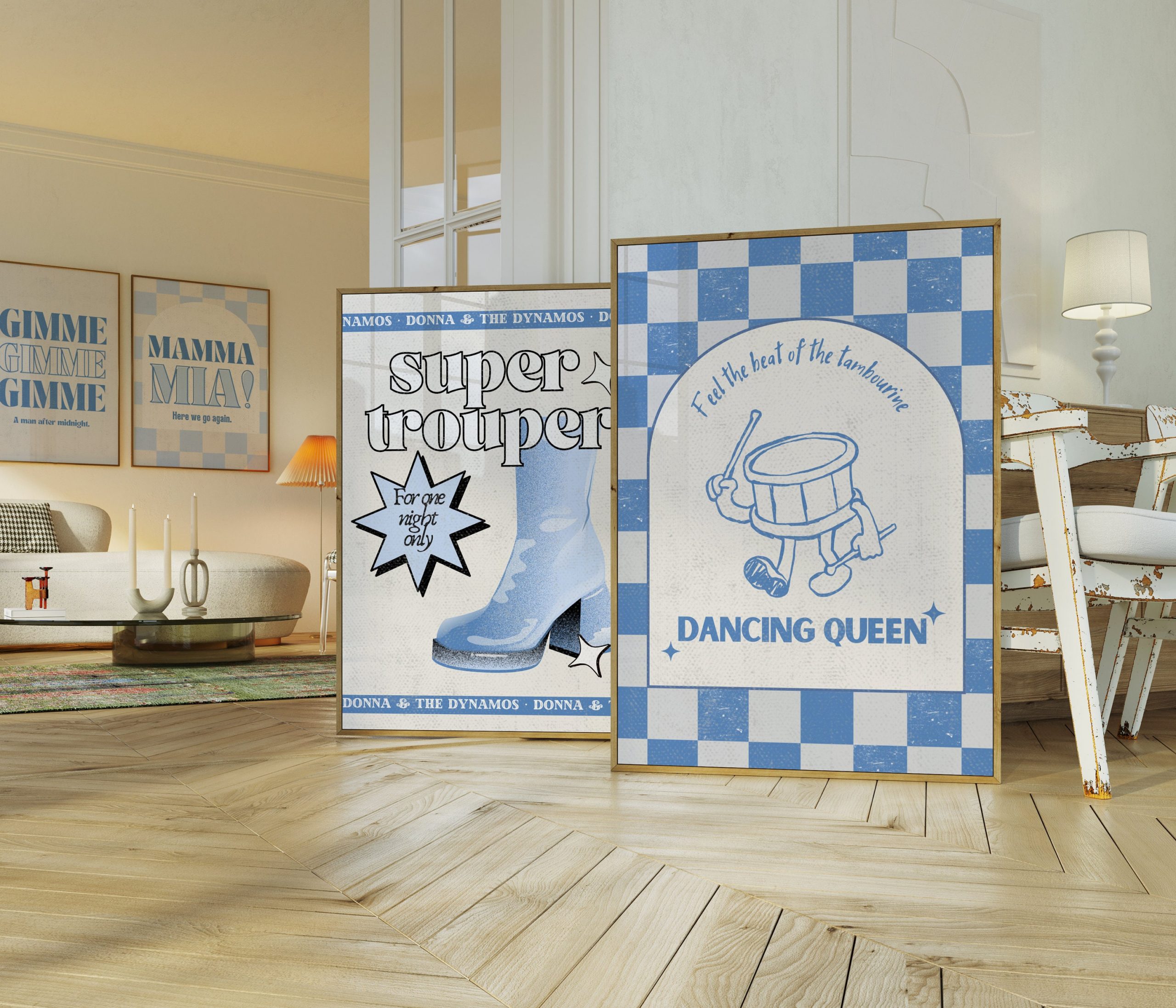 Drum Dancing Queen - Blue - Image 4