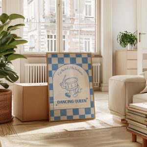 Drum Dancing Queen - Blue Mockup