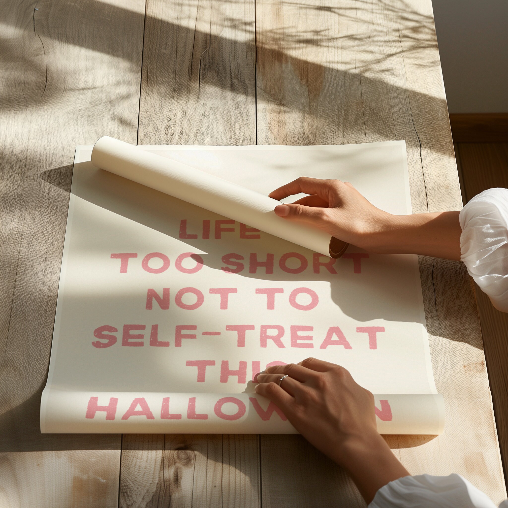 Life is Short - Pink Halloween - Image 7