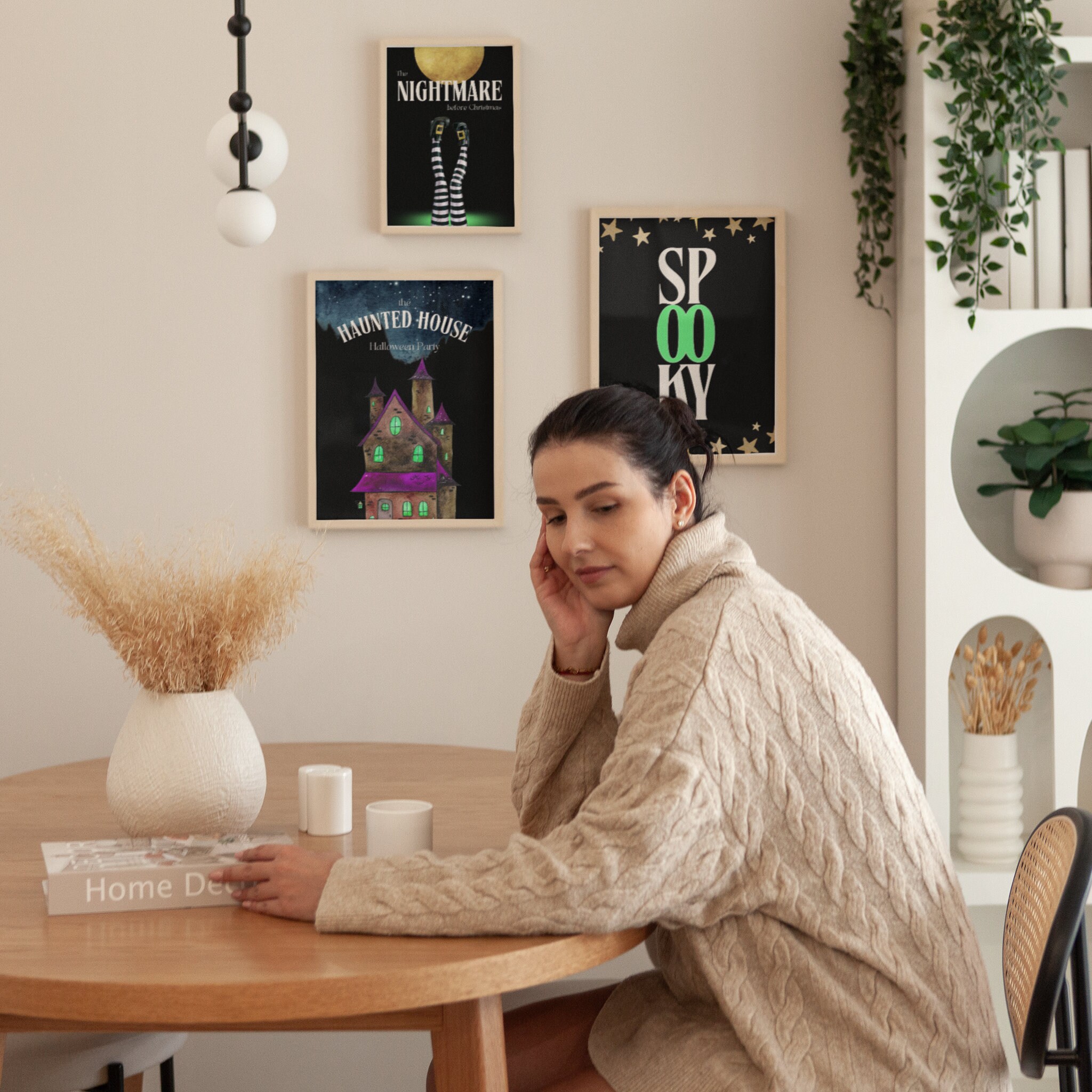 Spooky Home Decor Art Print