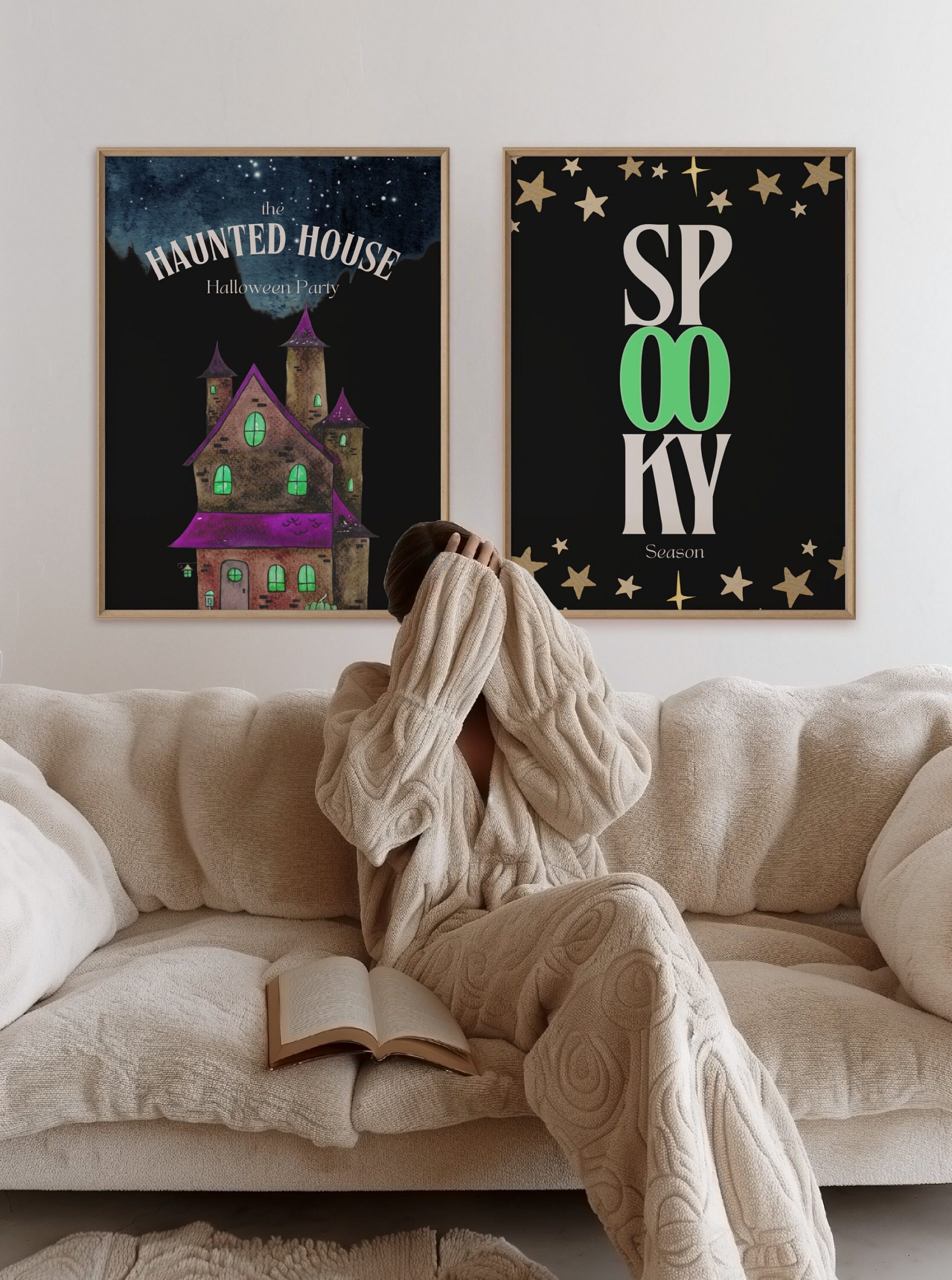 Spooky Home Decor Art Print
