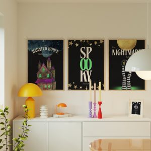 Set of 3 - The Nightmare Before Christmas Mockup