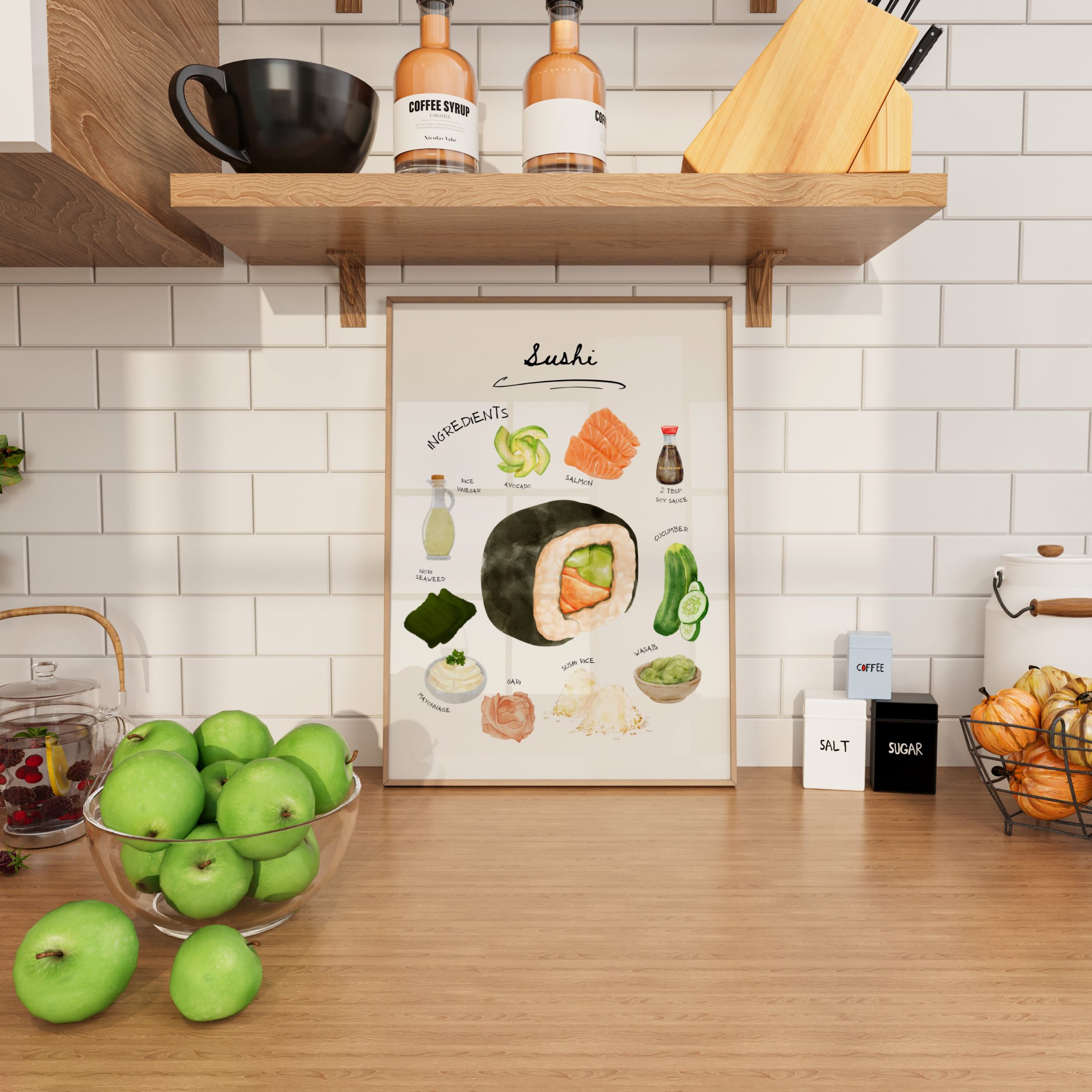 Set of 2 - Sushi Ramen Ingredients - Image 6