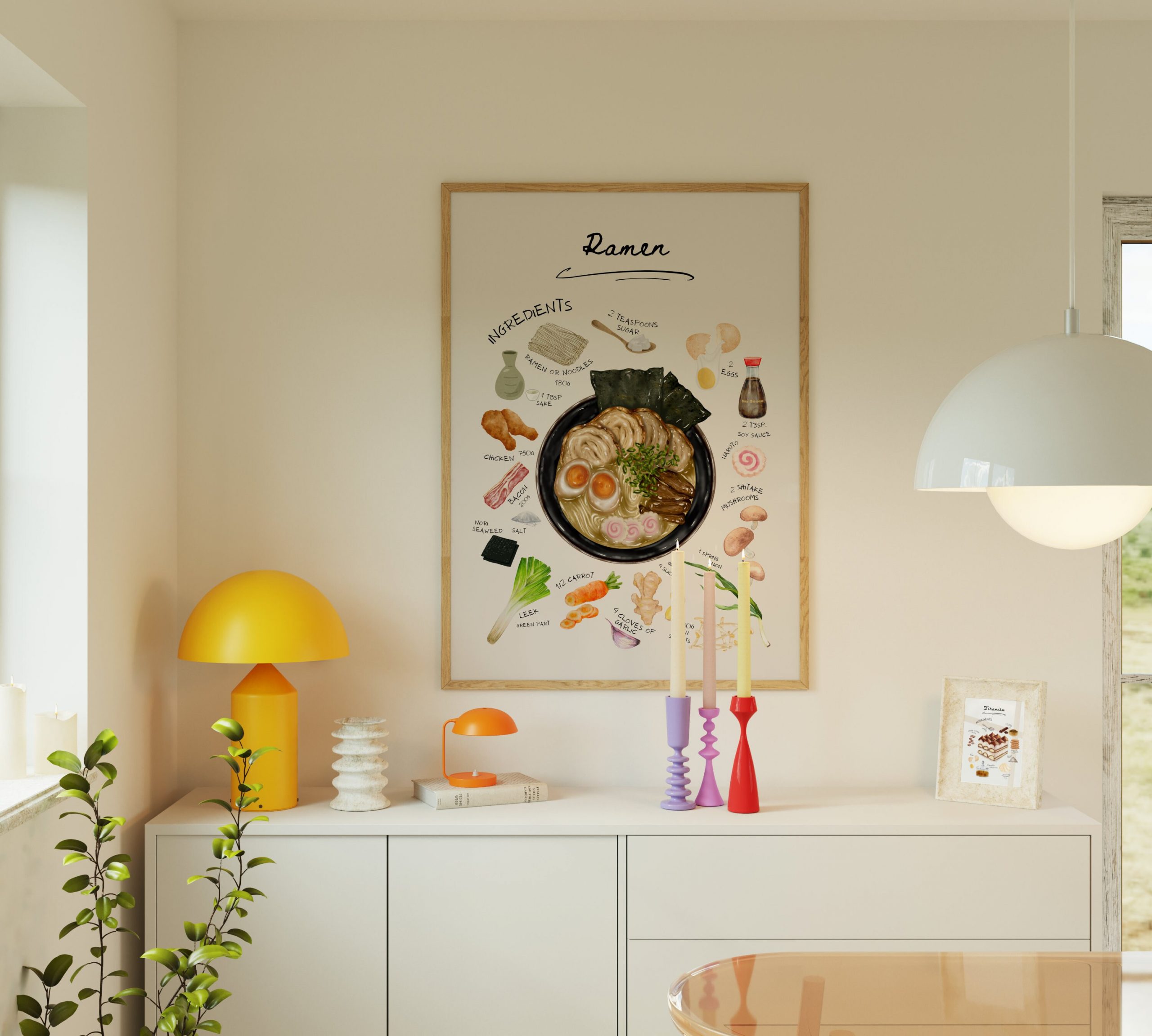 Set of 2 - Sushi Ramen Ingredients - Image 9