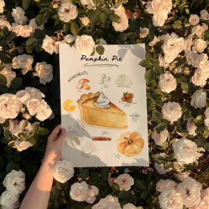 Pumpkin Pie - Recipe Mockup