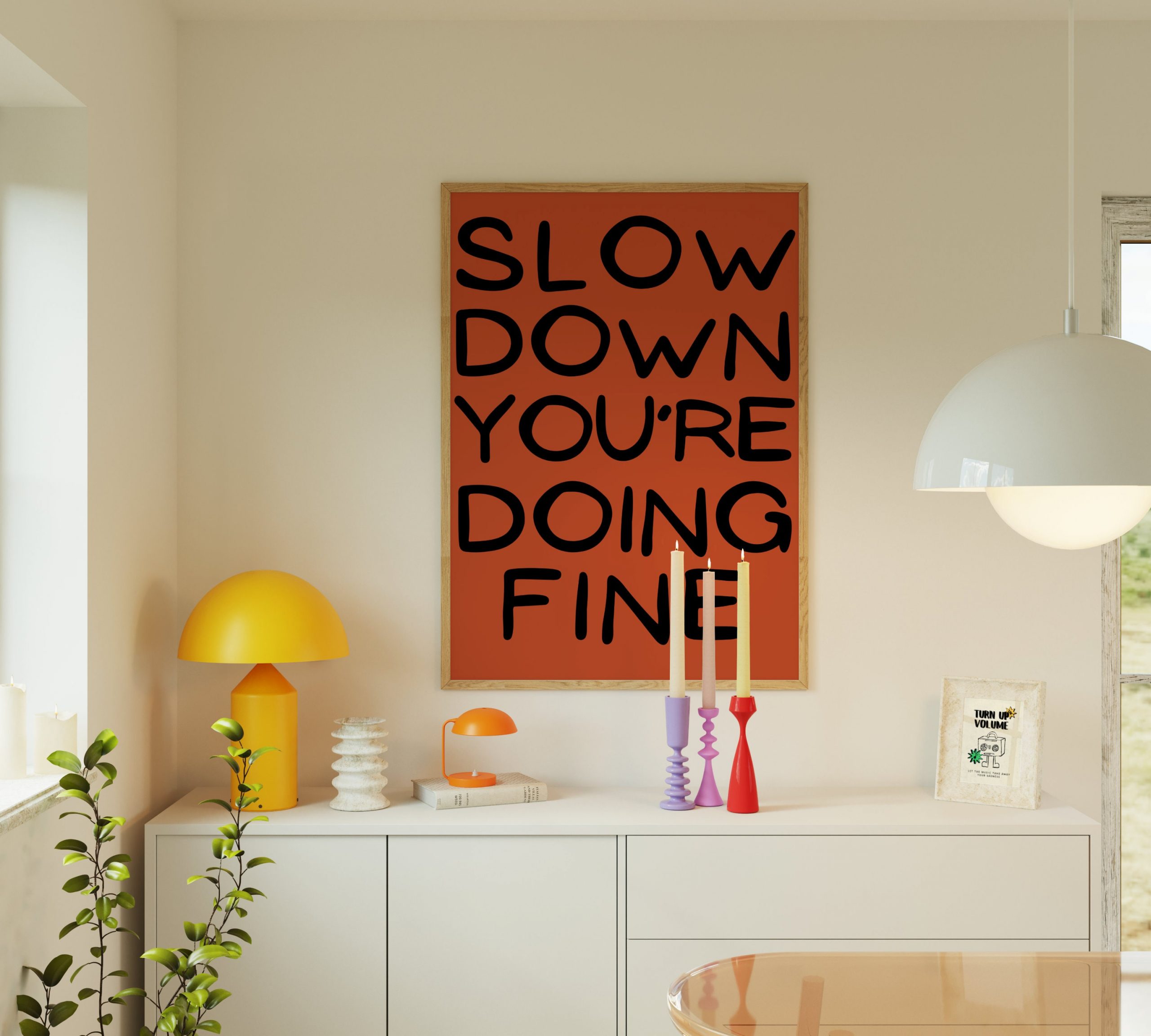 Slow Down You're Doing Fine - Red - Image 9