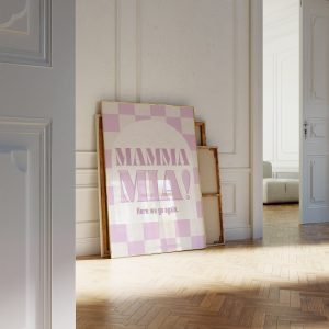 Mamma Mia 70s - Pink Mockup