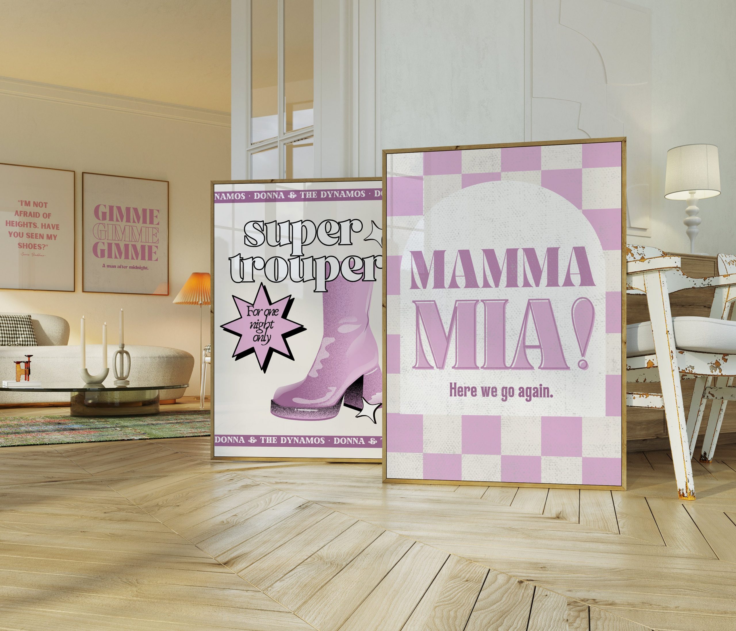 Mamma Mia 70s - Pink - Image 7