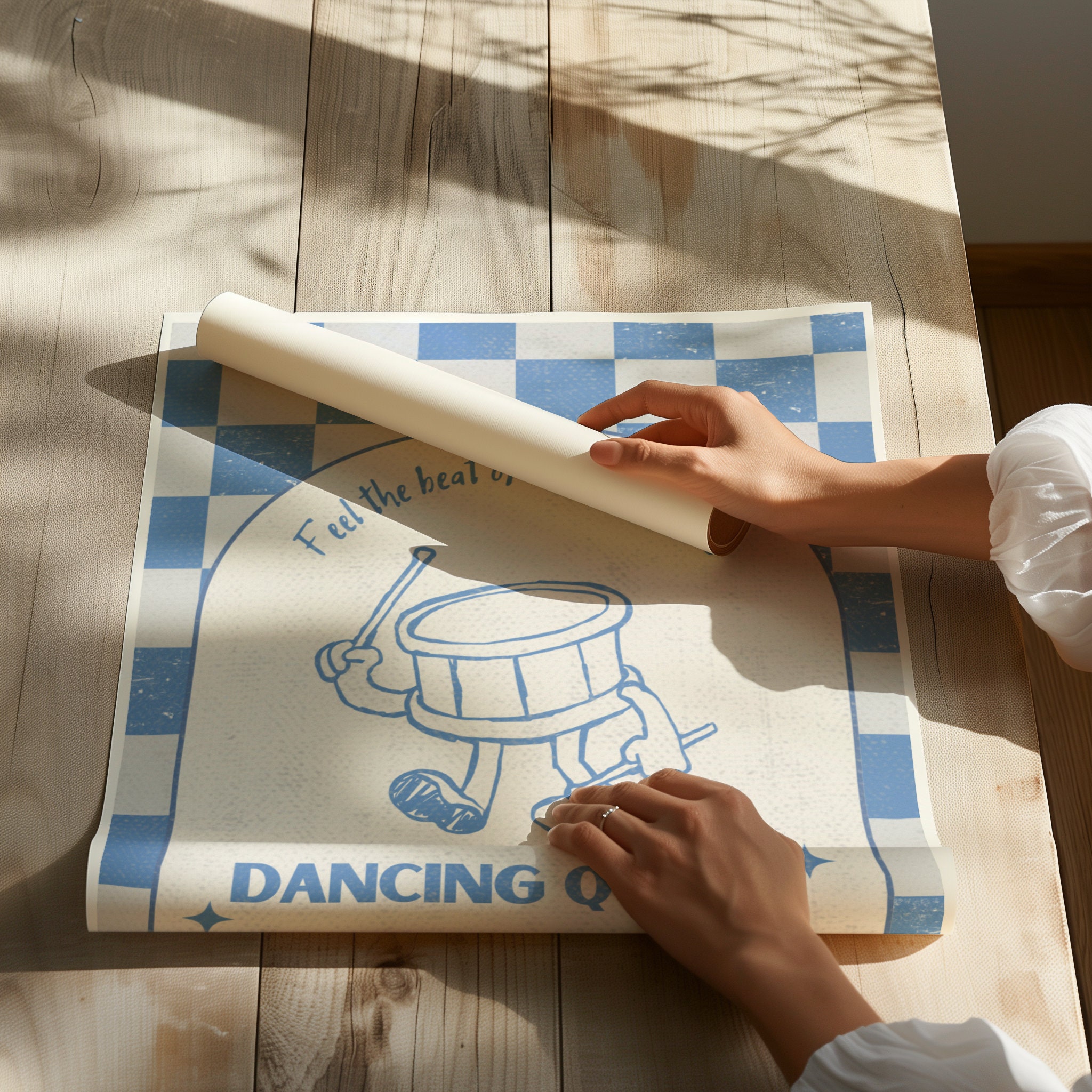 Drum Dancing Queen - Blue - Image 8