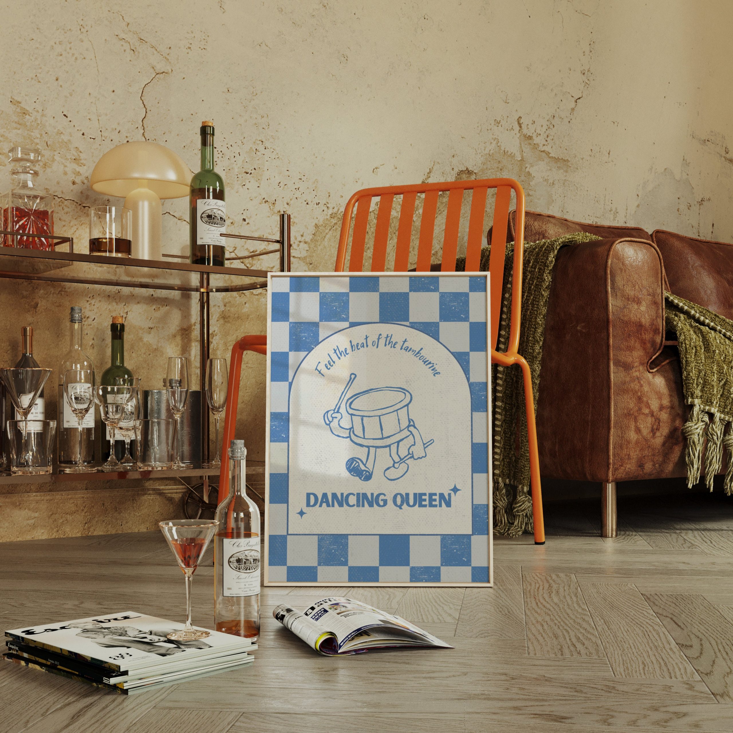 Drum Dancing Queen - Blue - Image 10